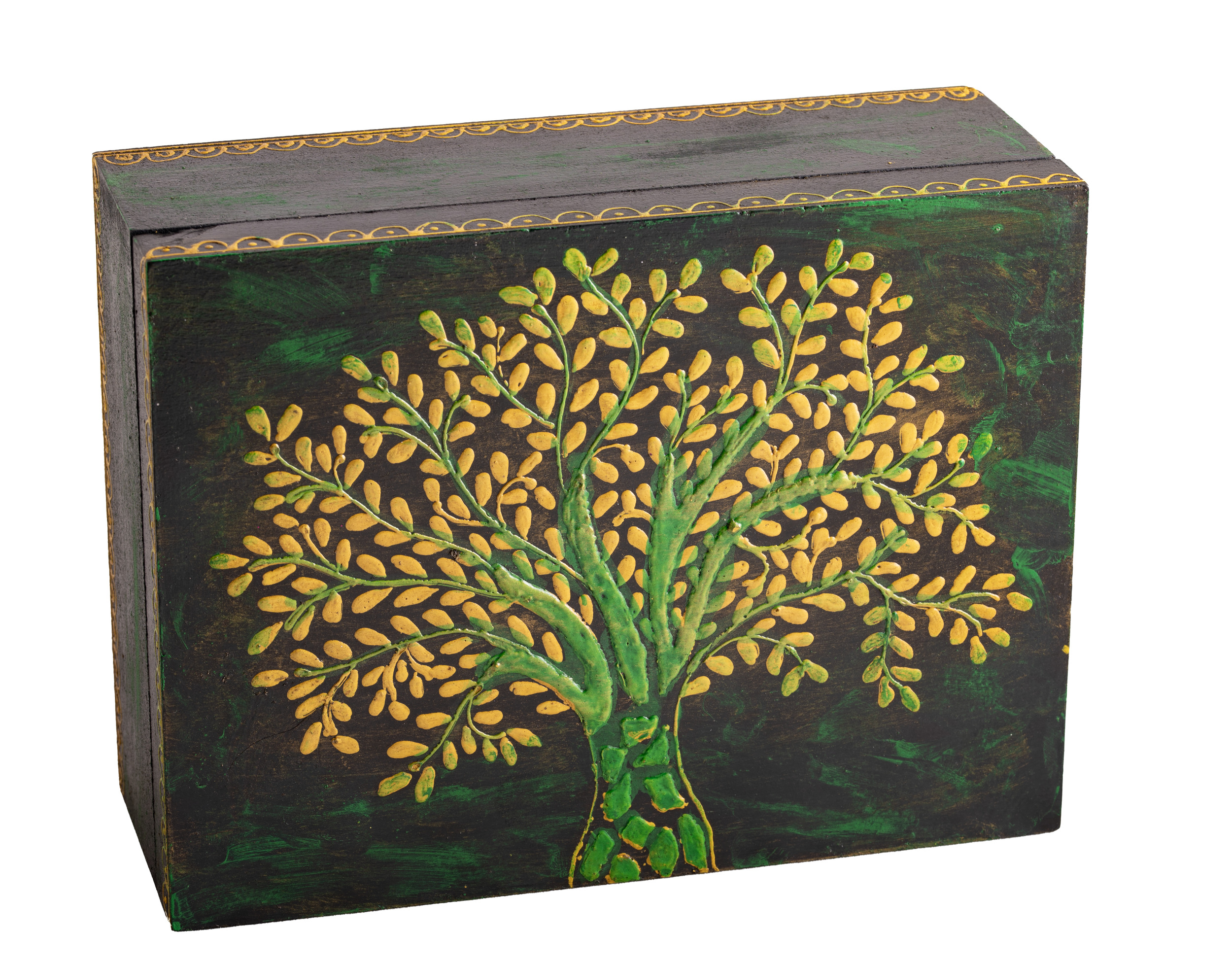 Baum des Lebens Holzbox groß