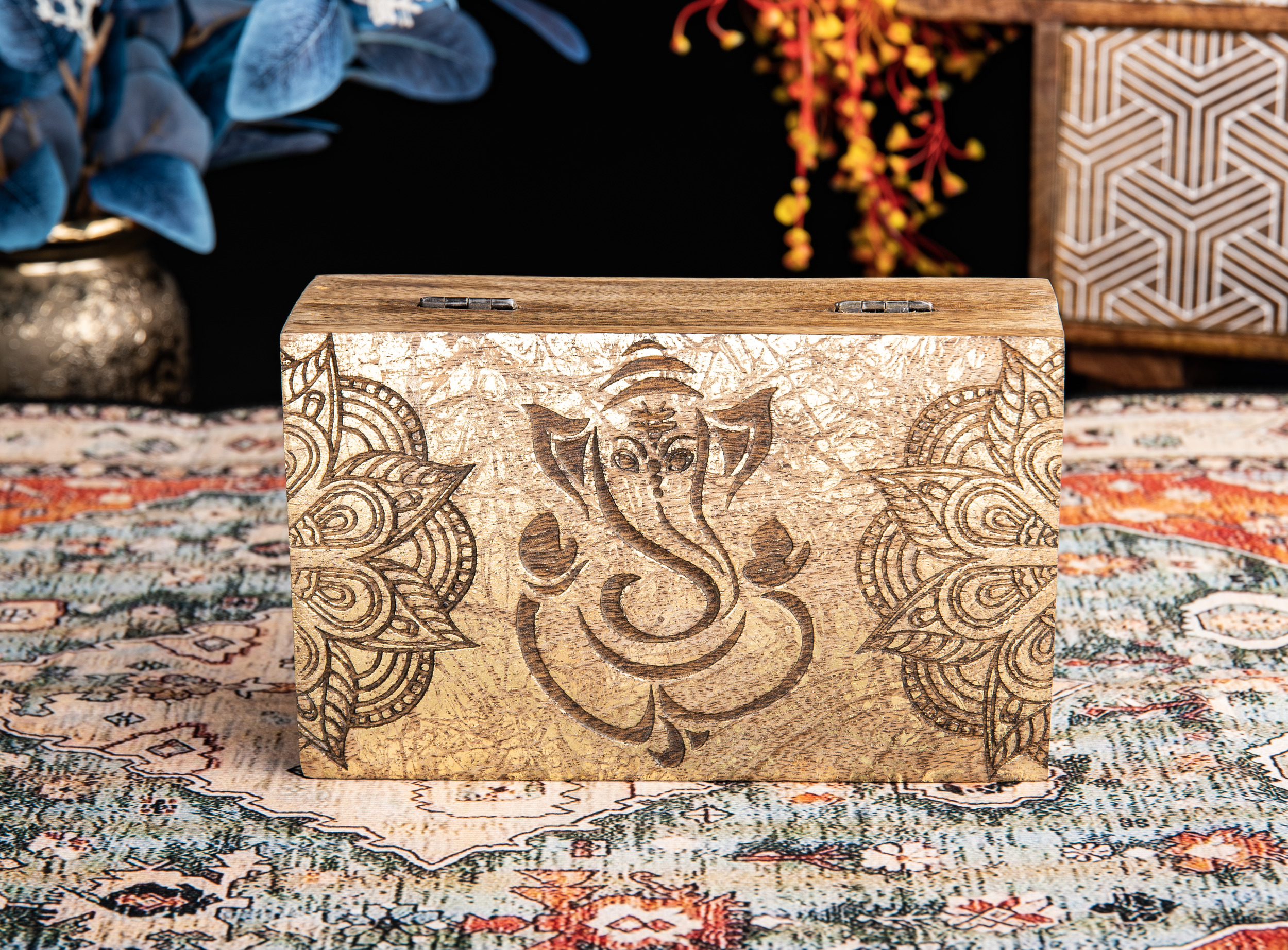Ganesha Holzbox