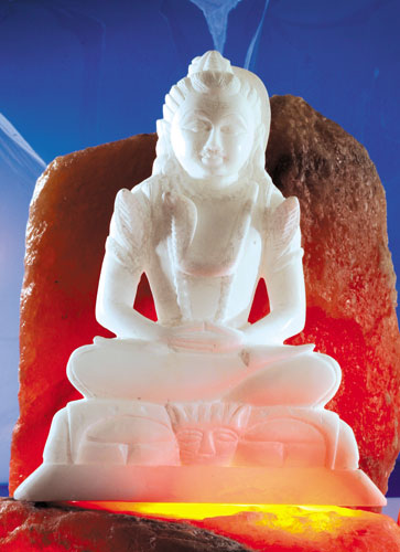 Alabaster-Shiva, 23 cm hoch **SALE**