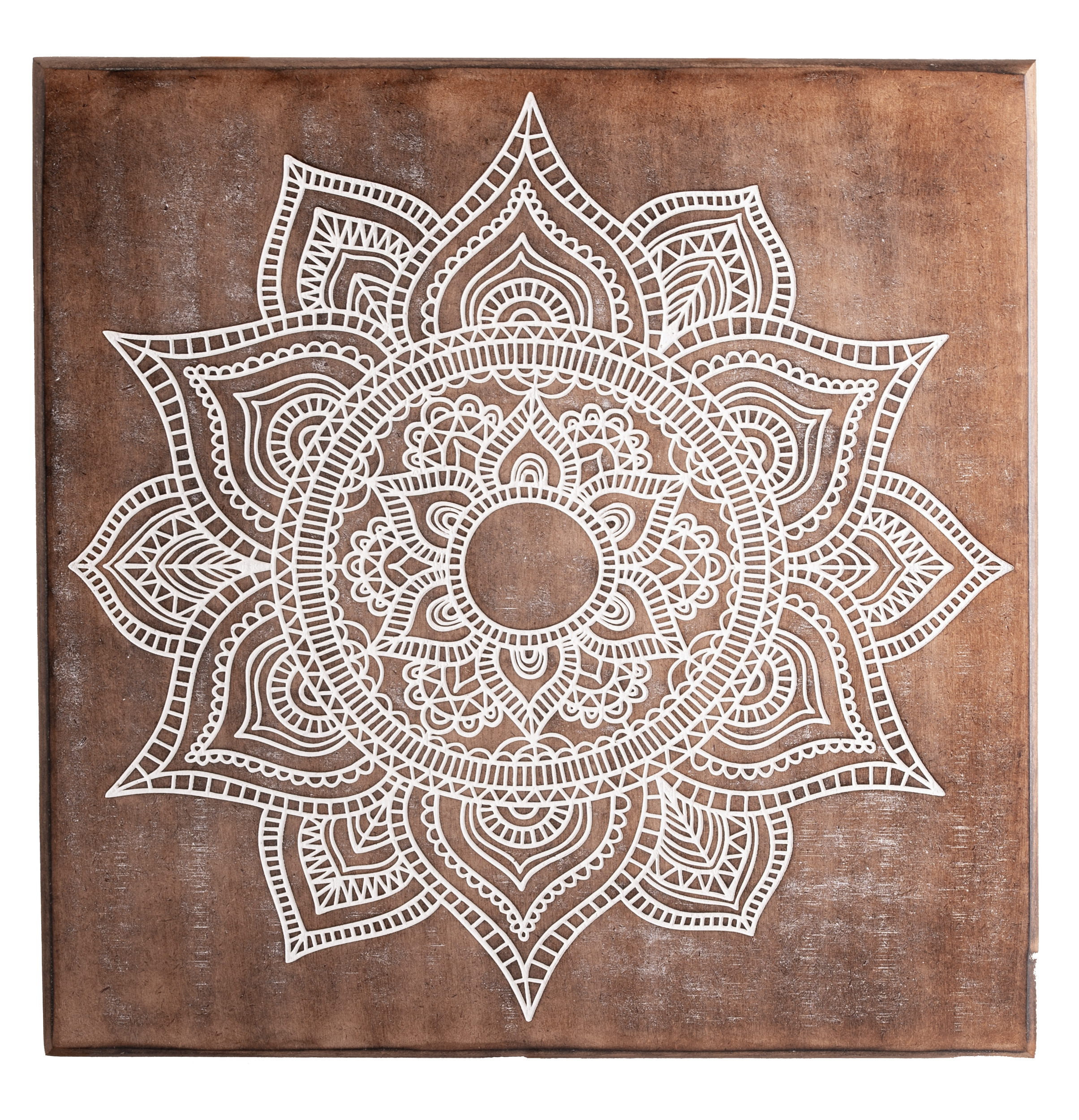 Energieplatte Mandala aus MDF*Schnäppchen 2026**