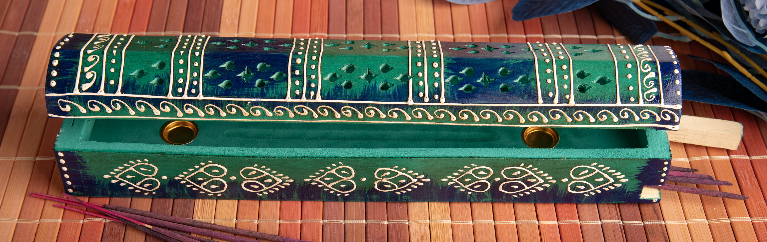 Räucherbox Mexico Grün