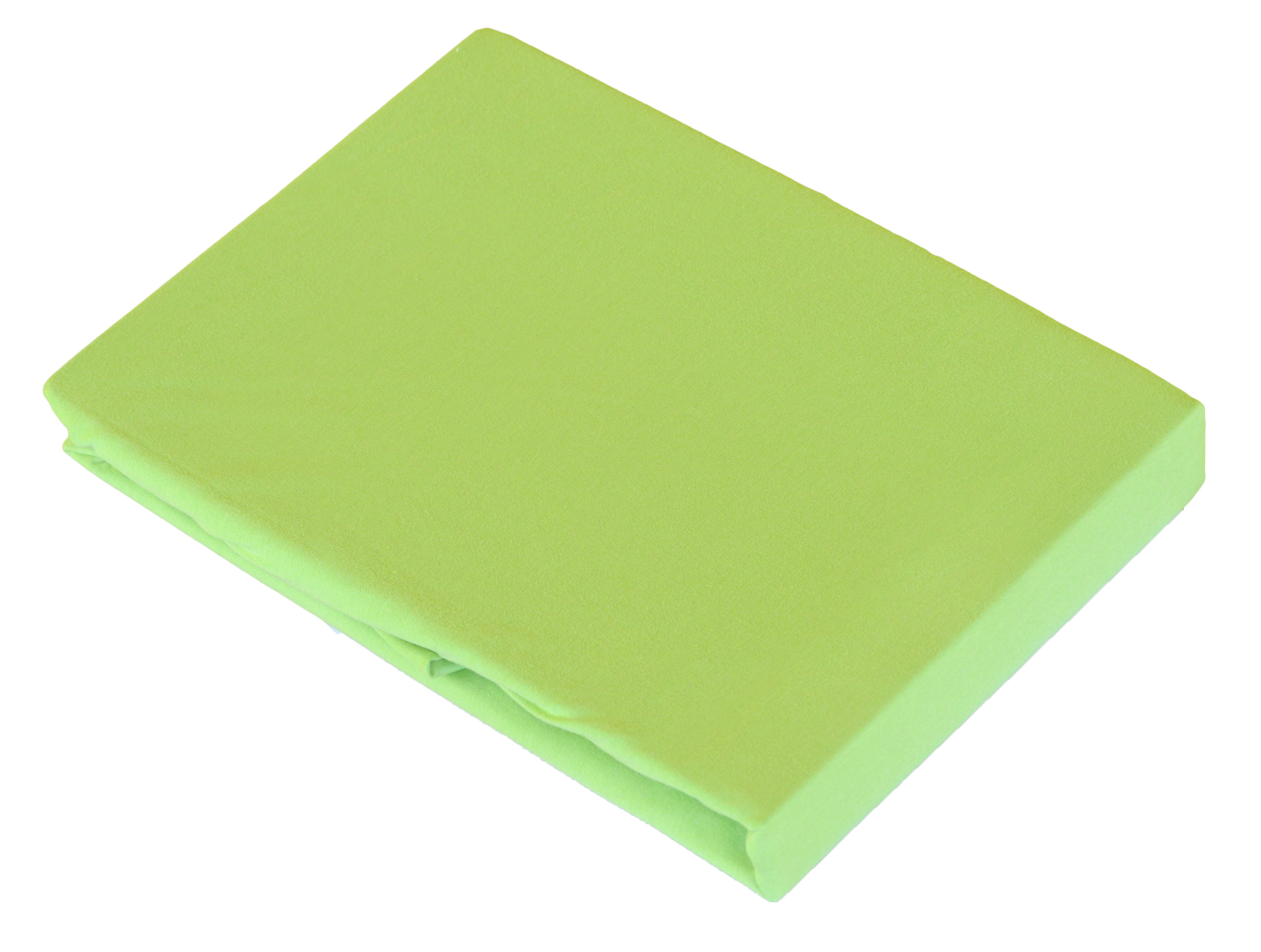 Spannbetttuch 90-100x200 cm maigrün