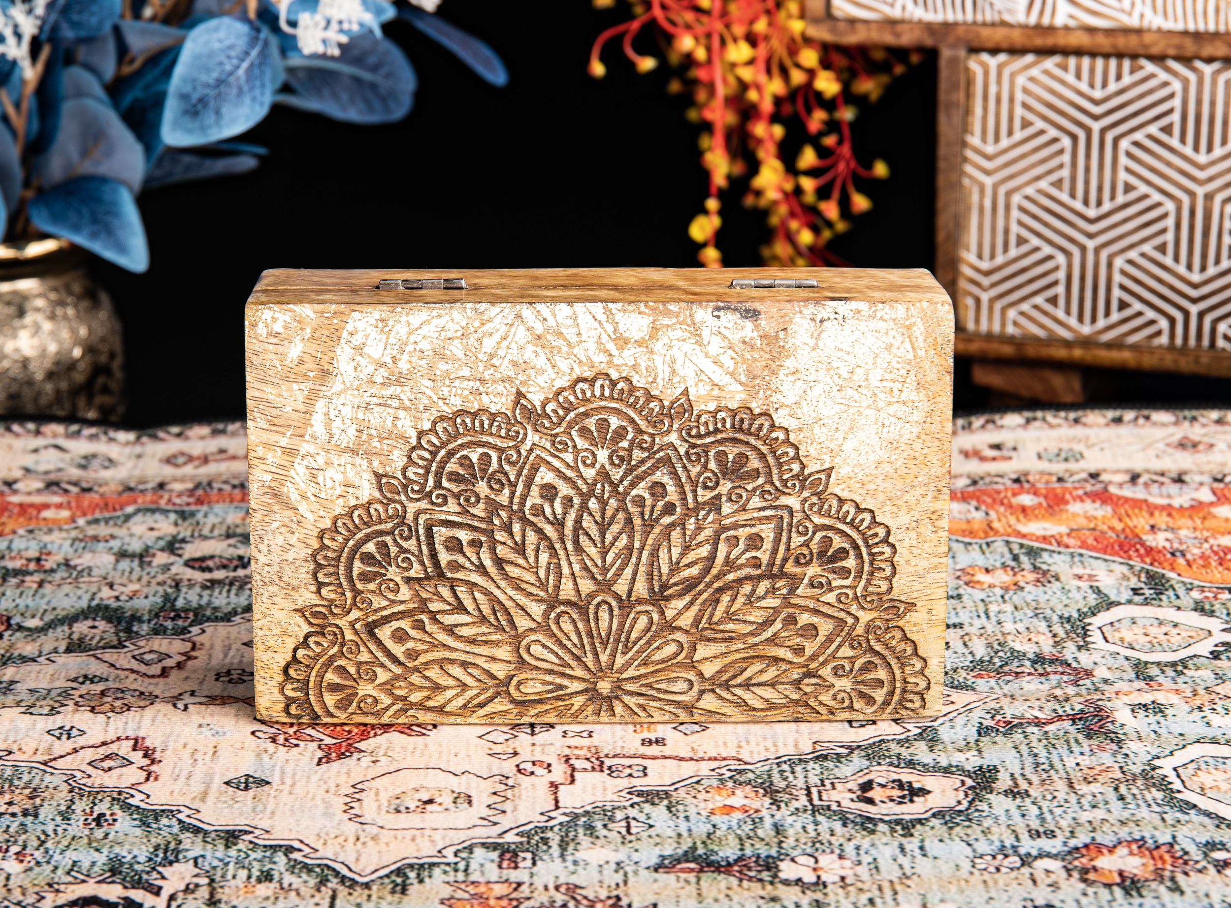 Mandala Holzbox