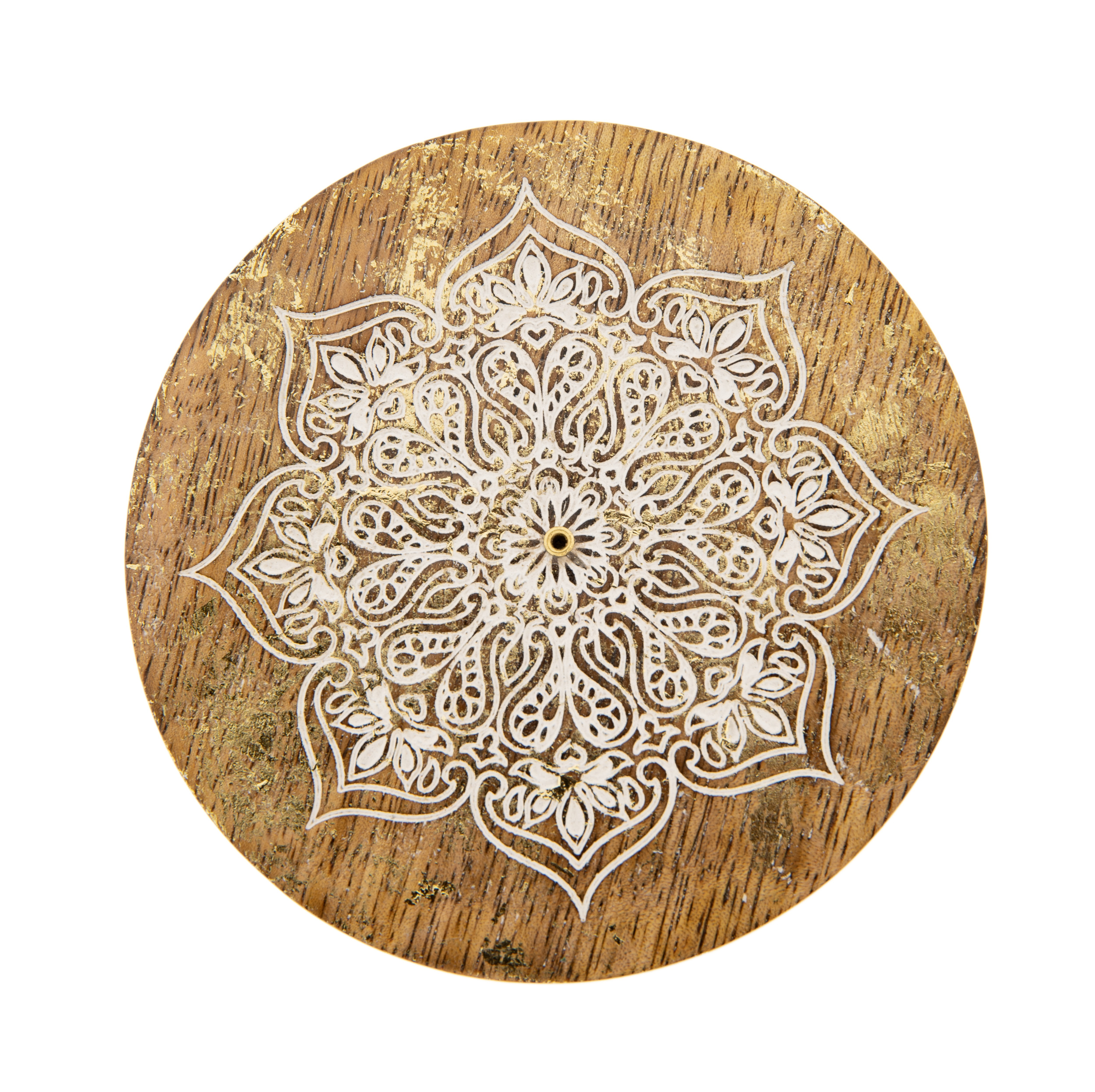 Mandala Räucherstäbchenhalter rund