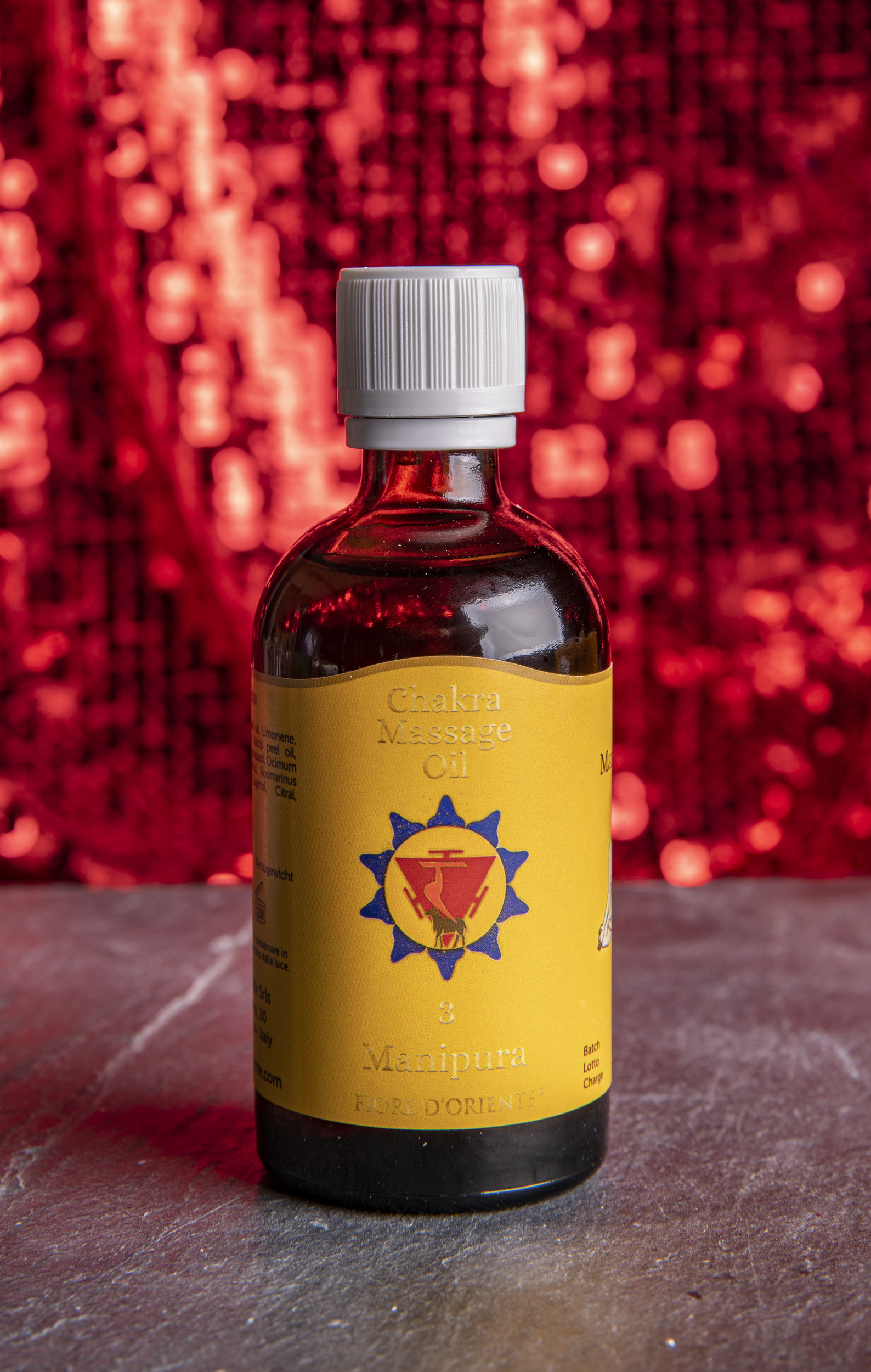 Solarplexus-Chakra Massage Öl