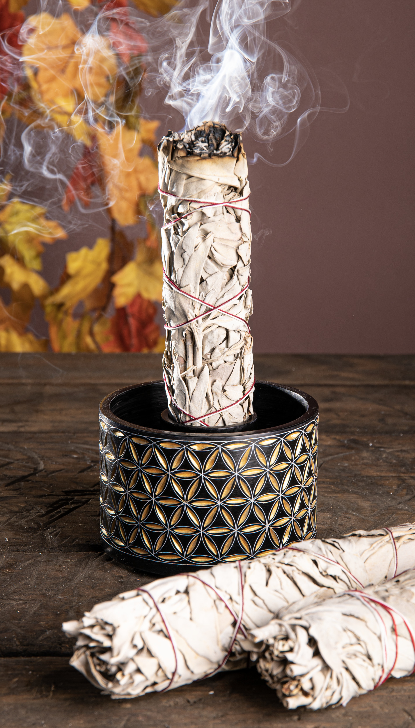 Smudge Bowl, Blume des Lebens groß
