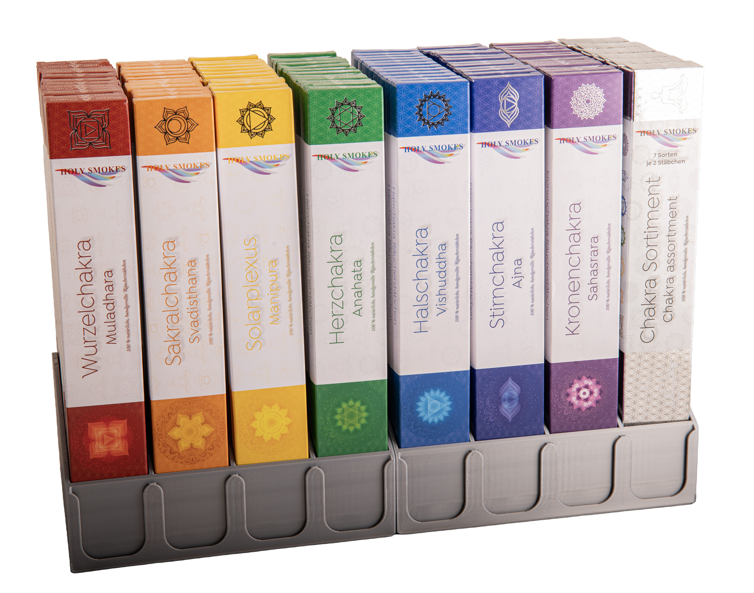 Chakra Line Display gefüllt