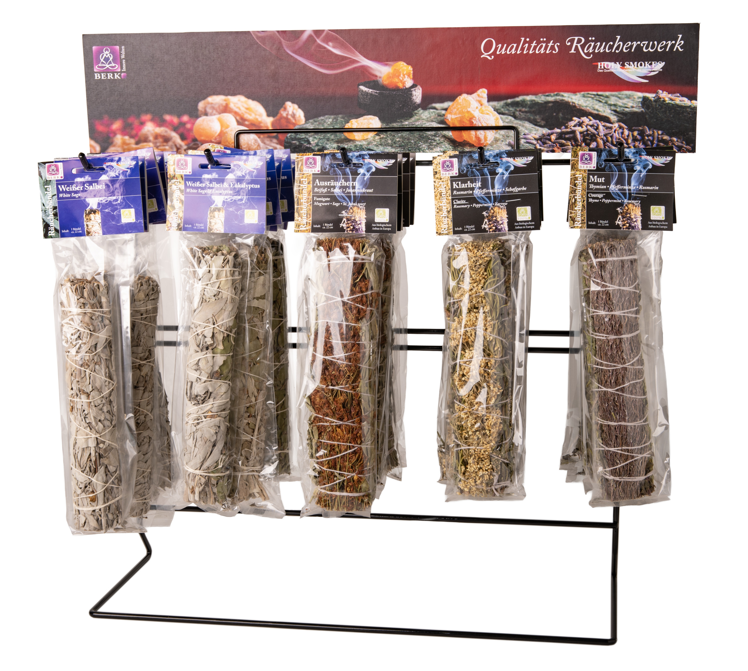 Display für Räucherwerk