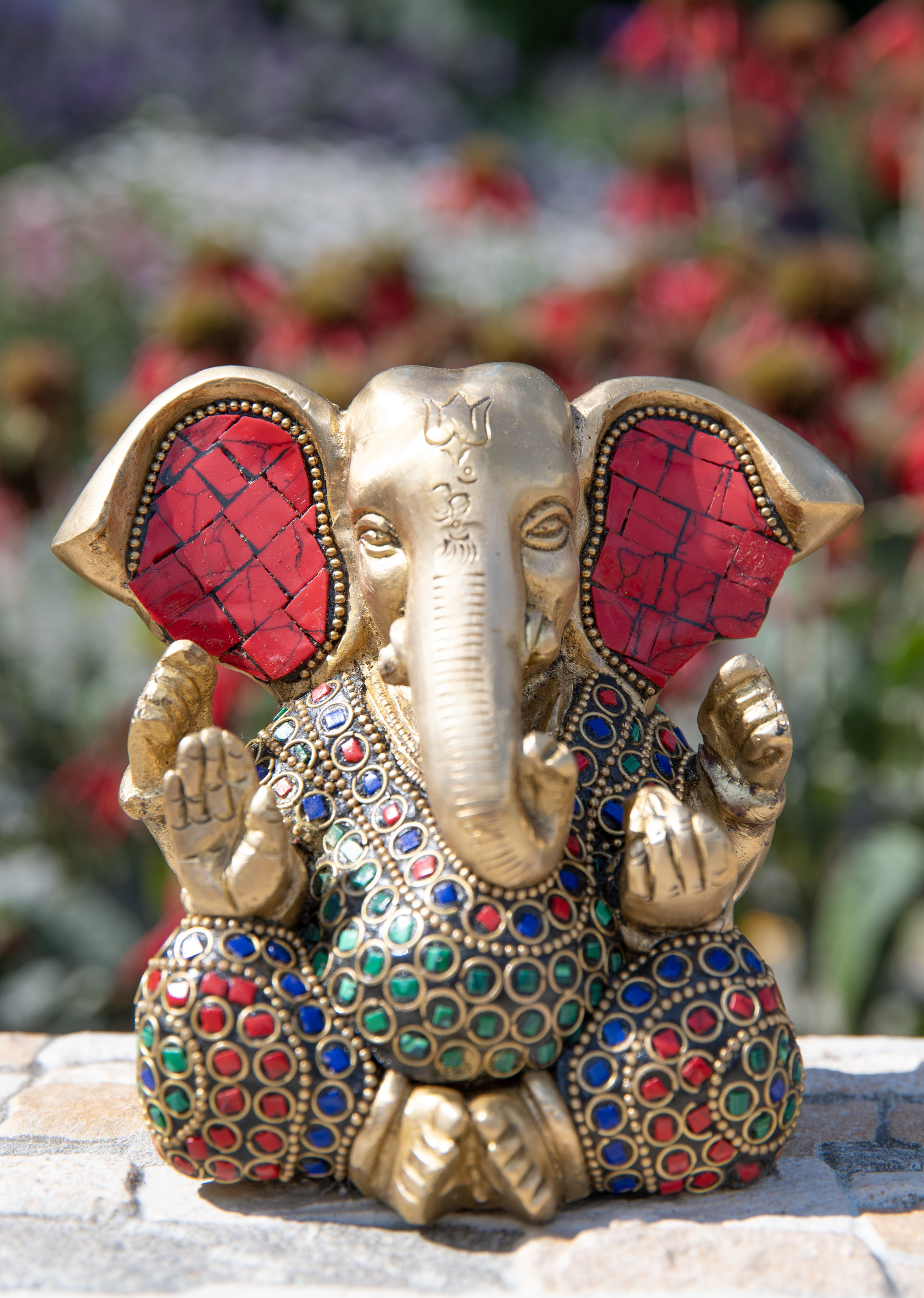 Ganesh mit Steinen