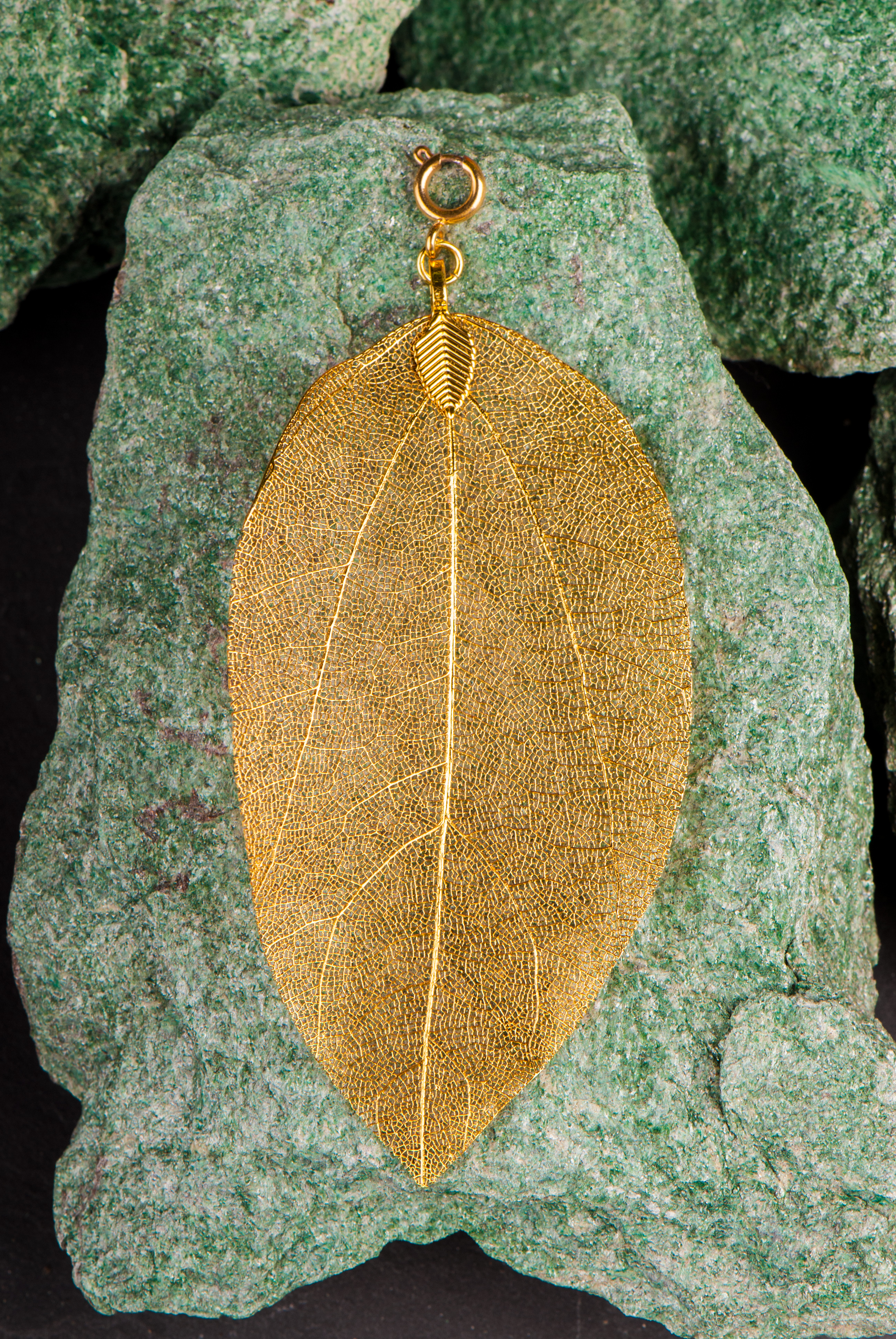 Buddha Blatt groß, gold  **SALE**