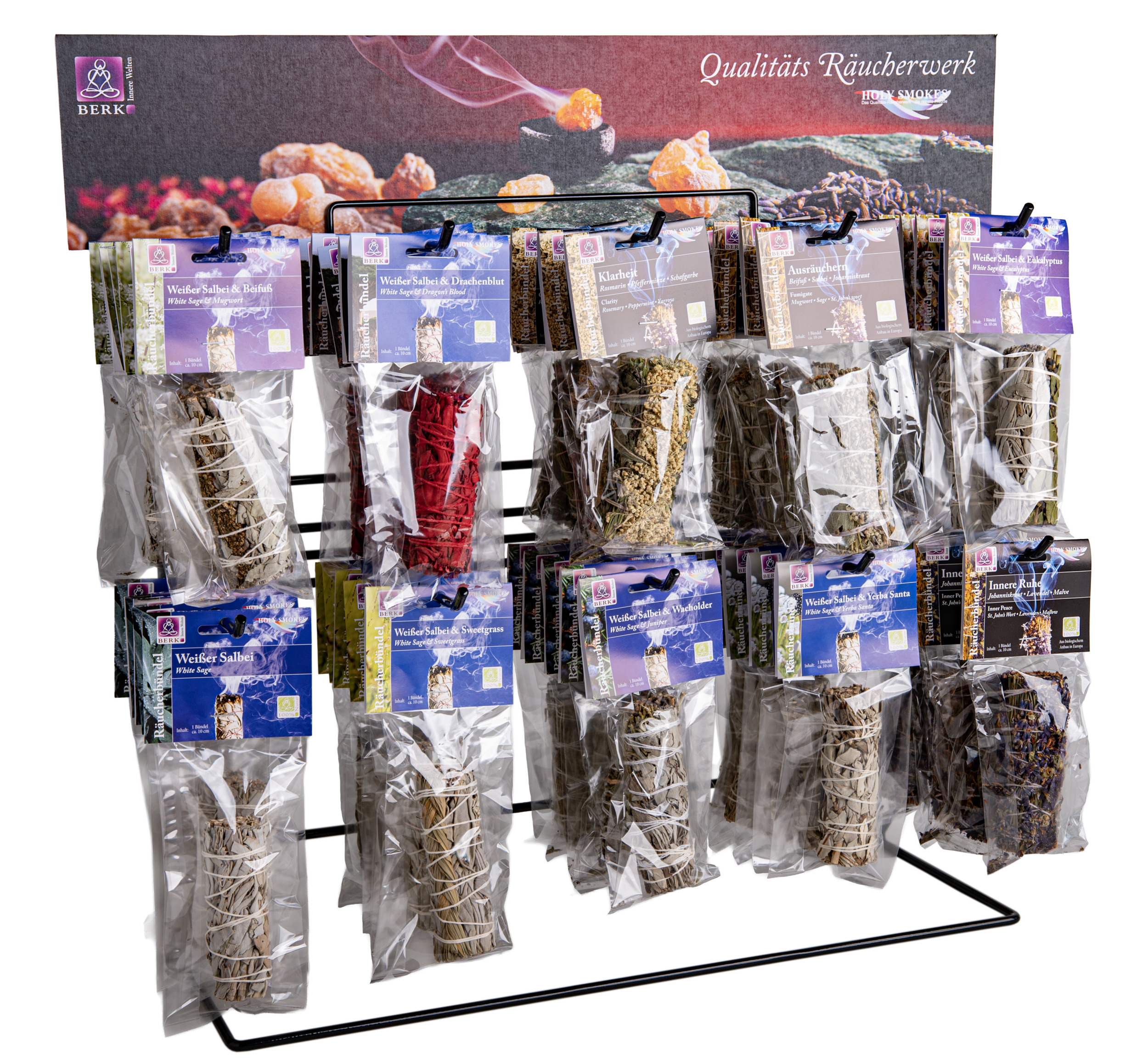 Display für Räucherwerk