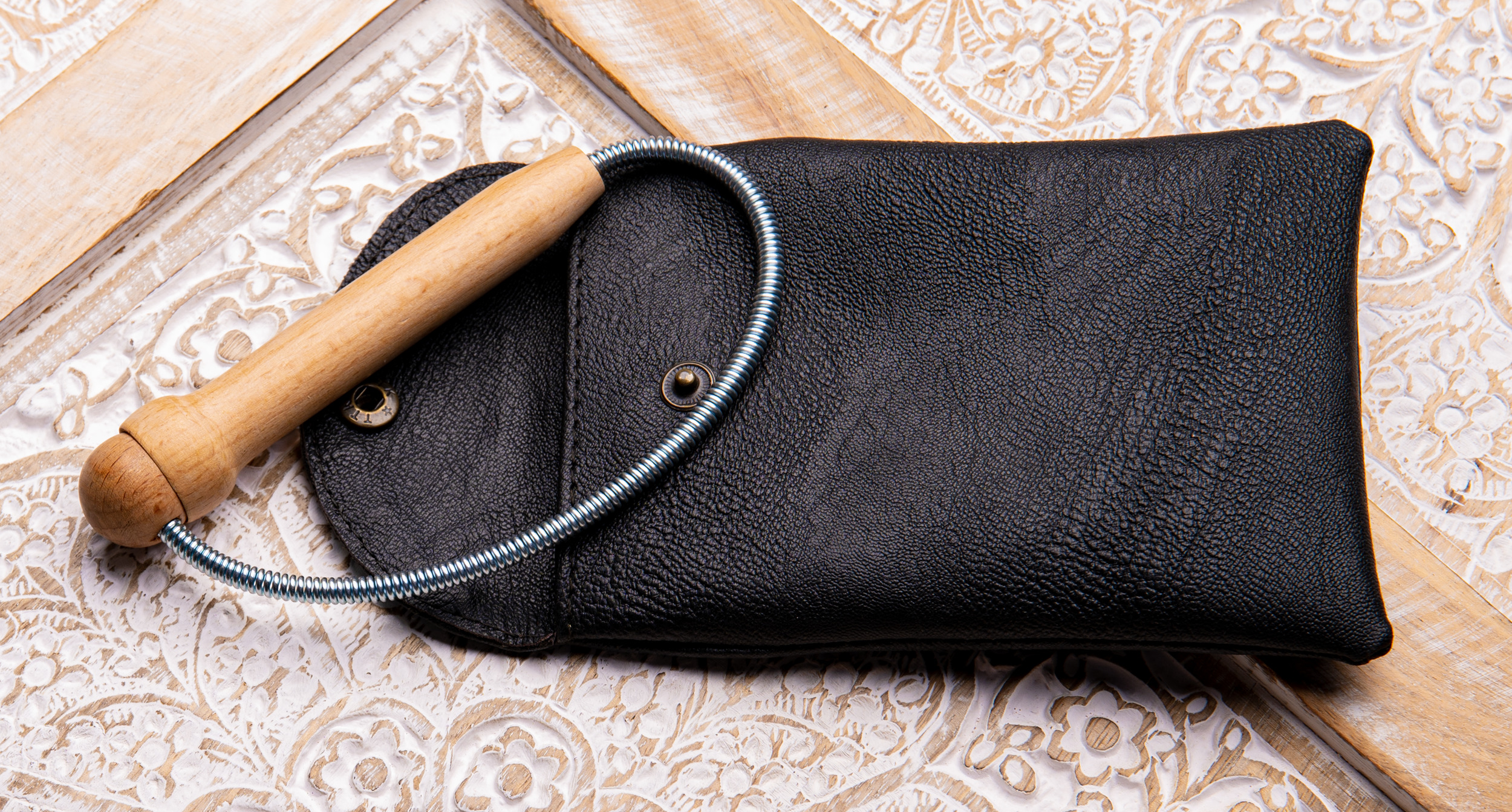 Reisetensor mit Taster in Etui