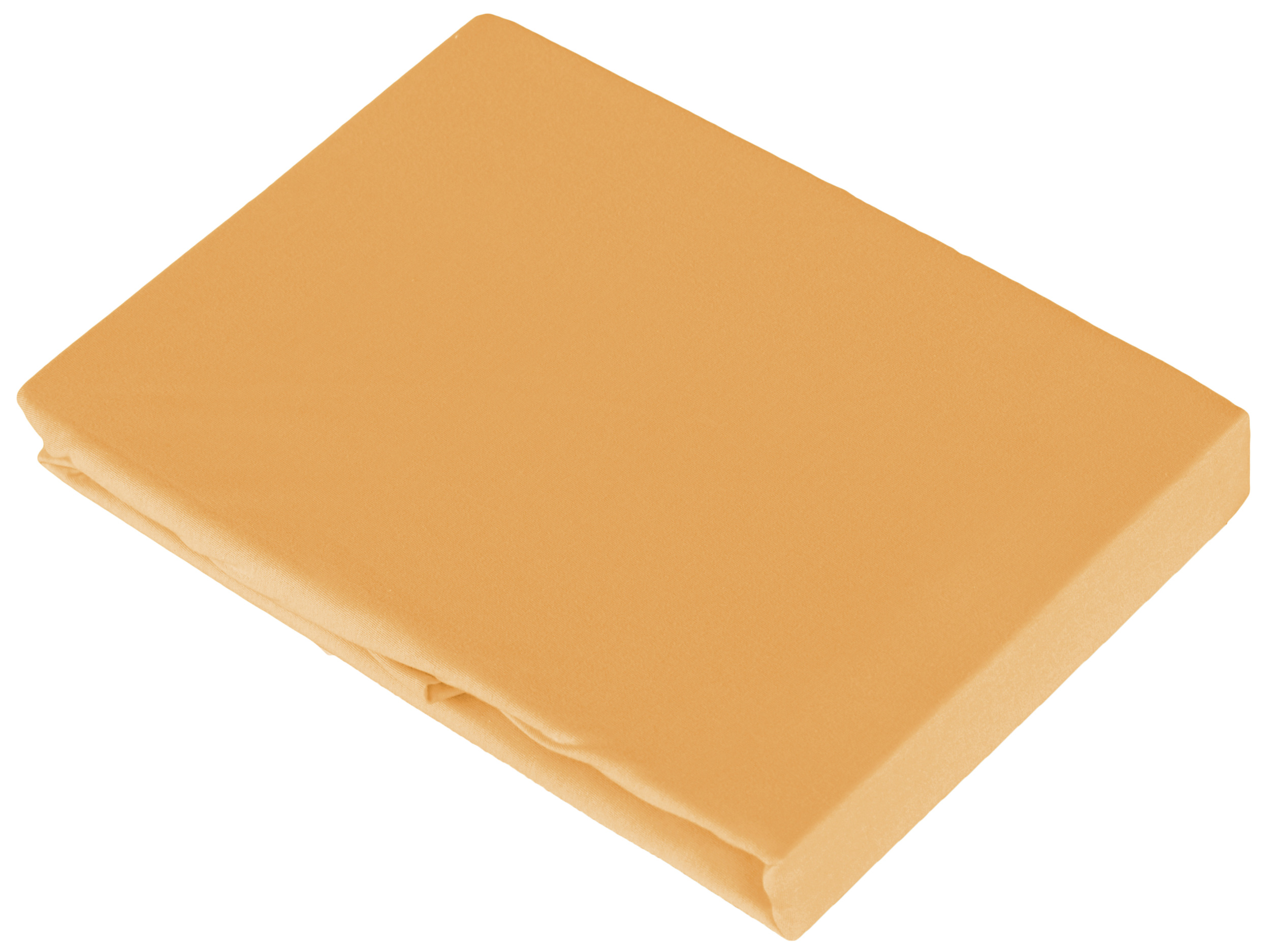 Spannbetttuch 180-200x200 cm mangogelb