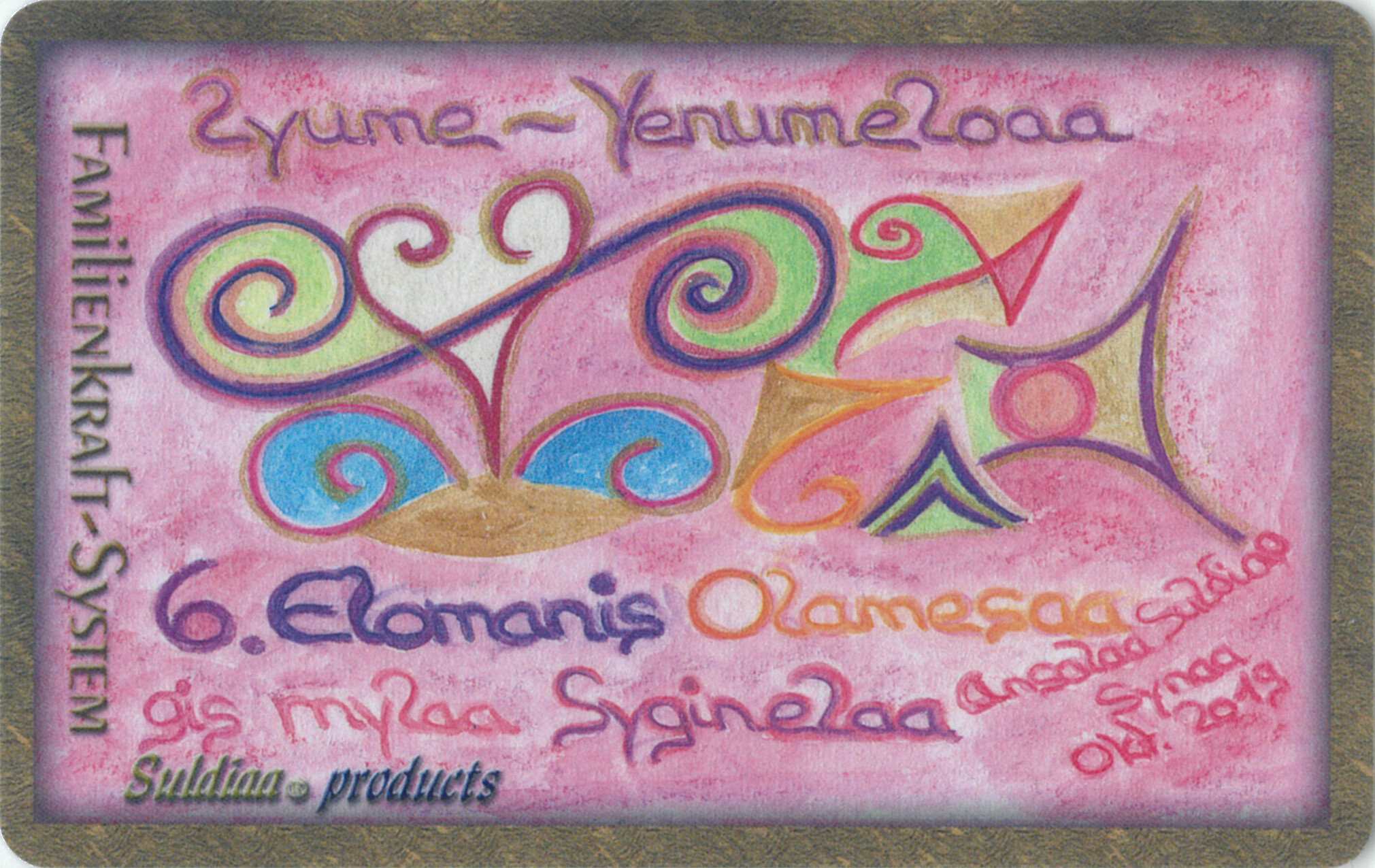 Familienkraft Mandala