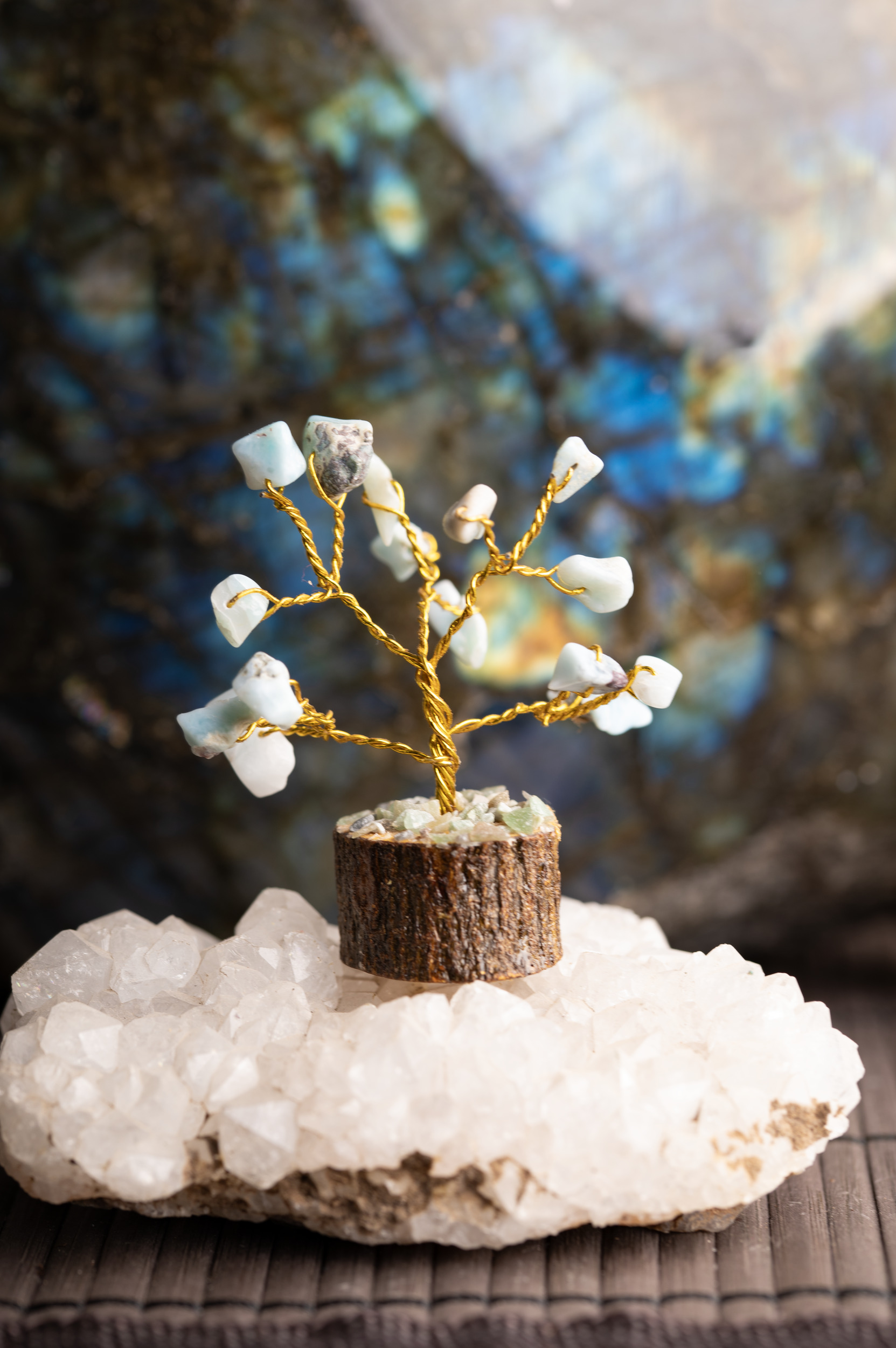 Kristallbäumchen Larimar