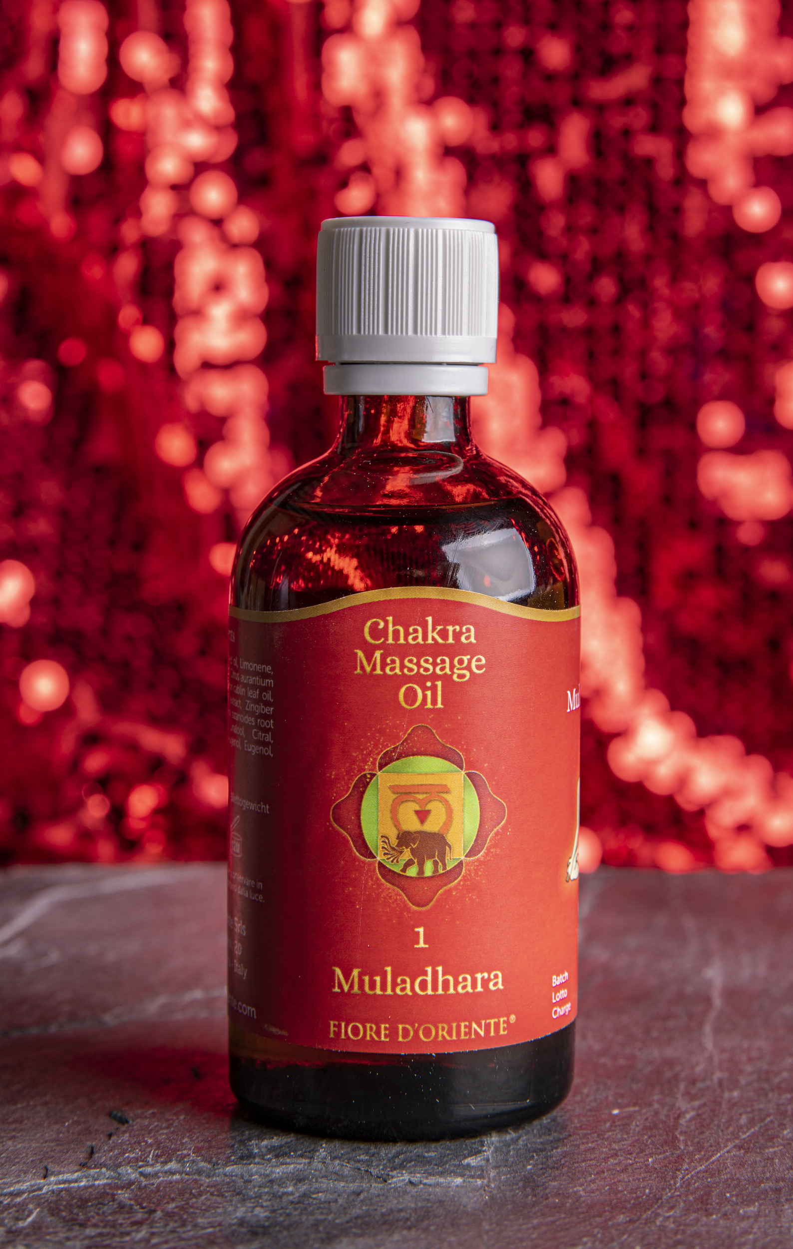 Wurzel-Chakra Massage Öl