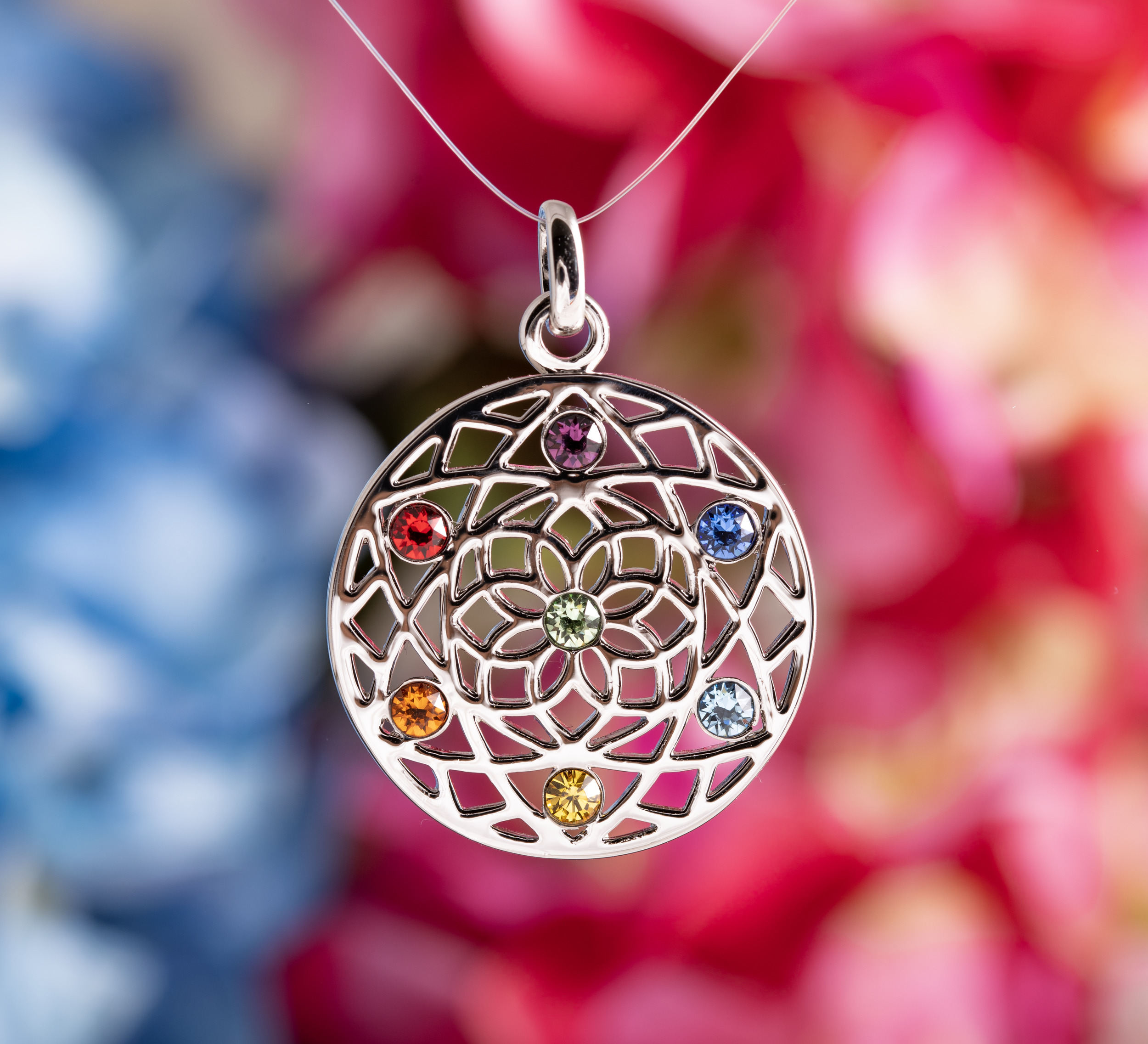 Chakra Mandala Anhänger