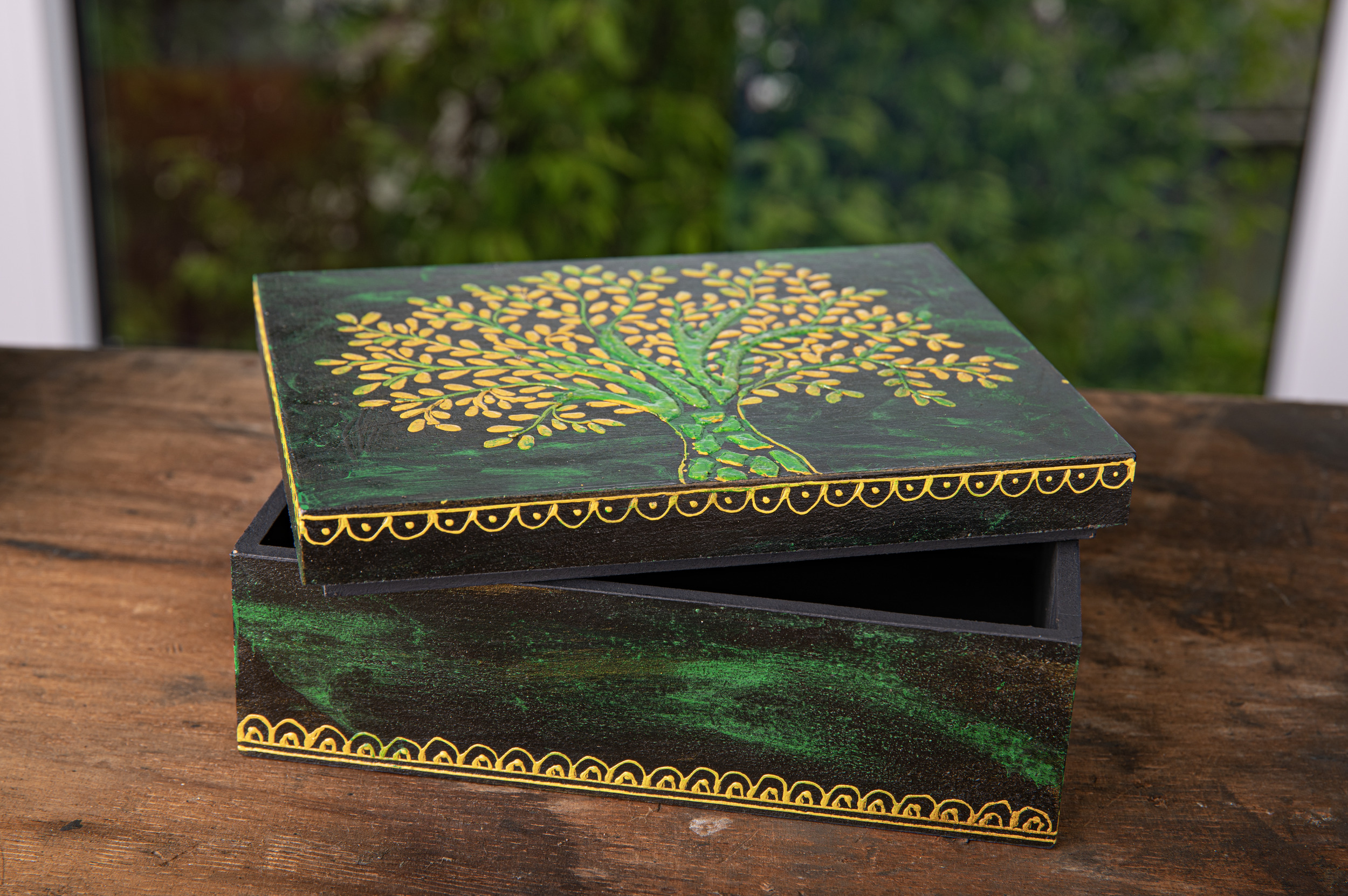 Baum des Lebens Holzbox groß