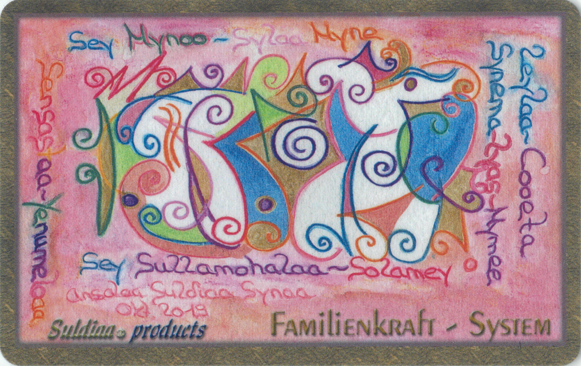 Familienkraft Mandala