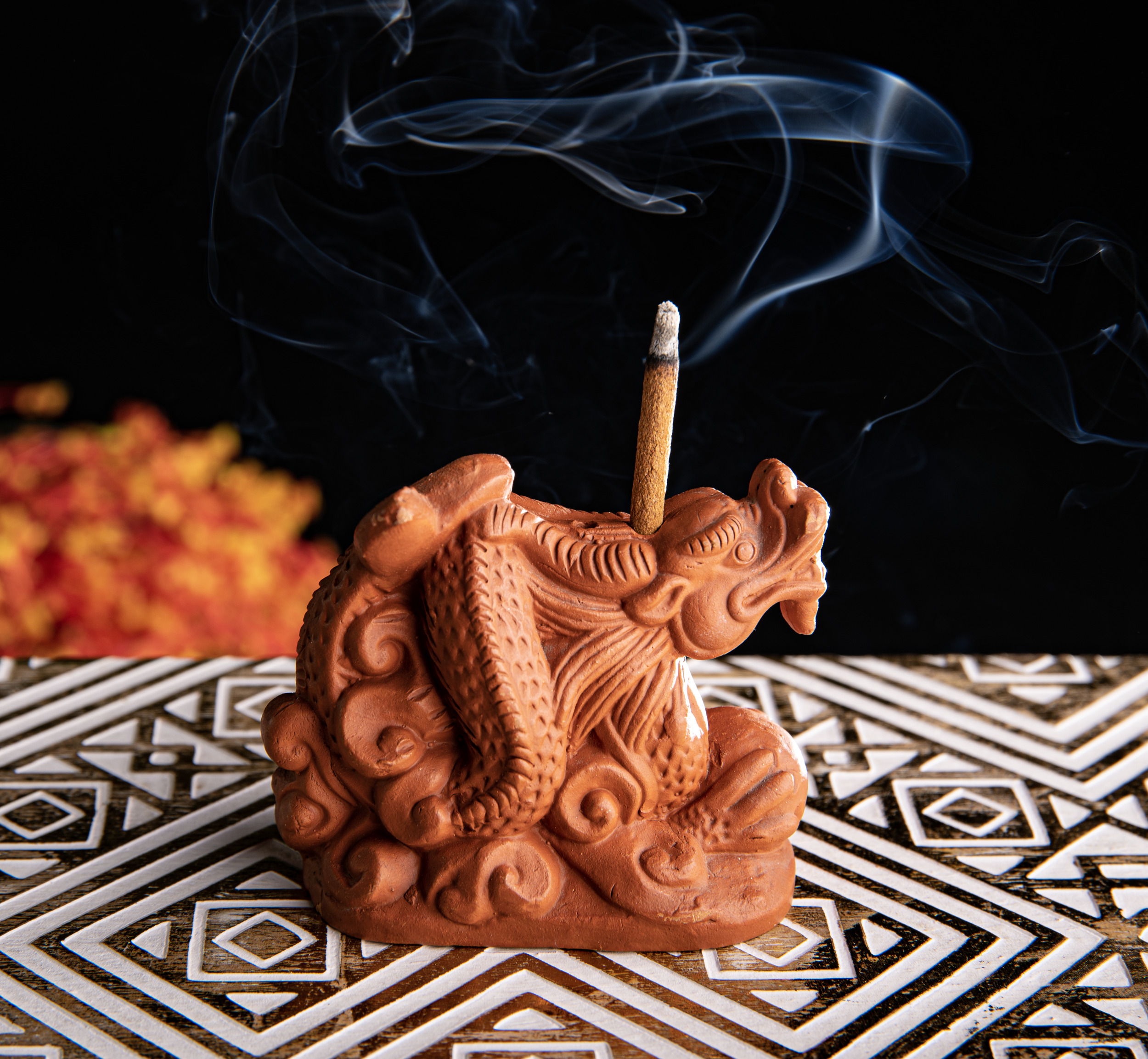 Stäbchenhalter Drache