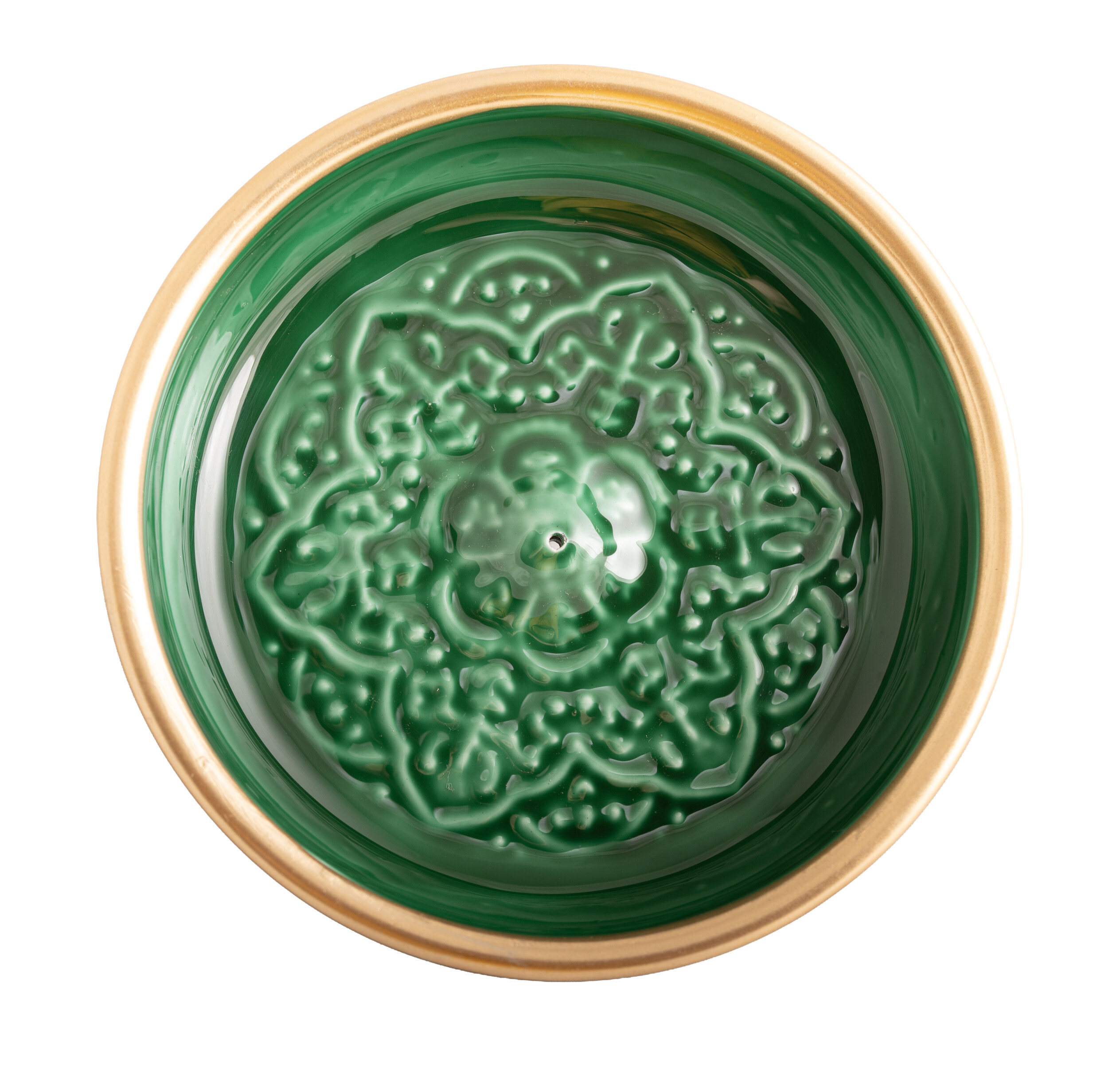 Stäbchenhalter Mandala Smaragd