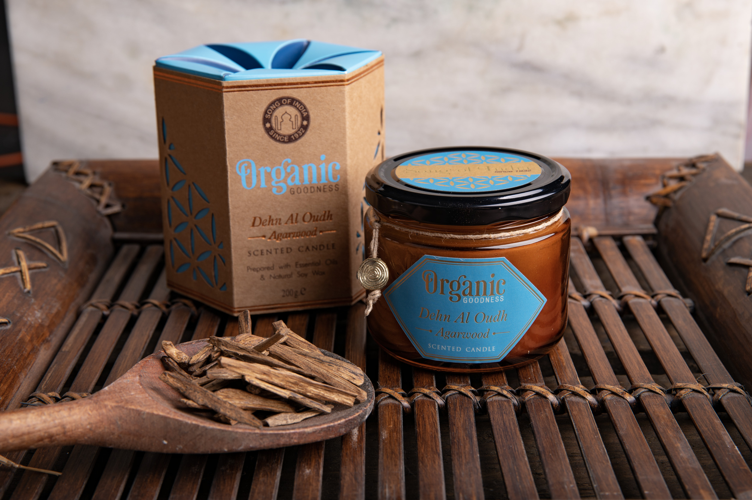 Organic Sojawachskerze mit Deckel