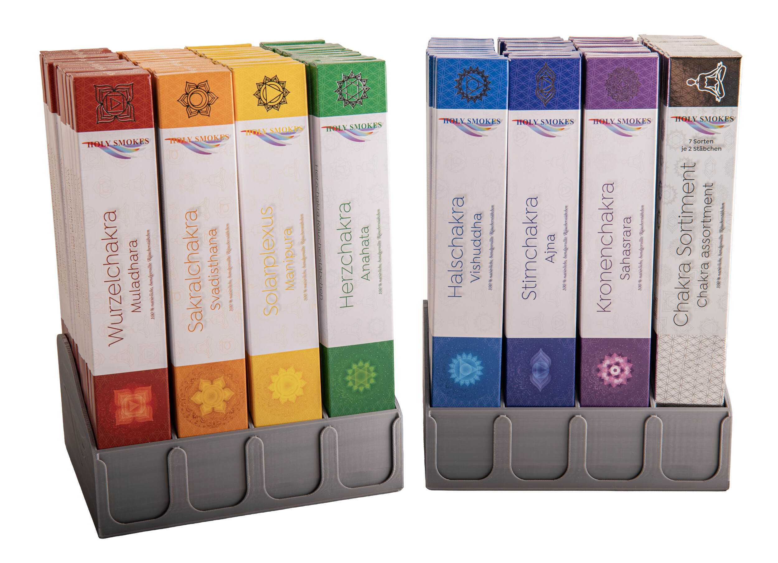 Chakra Line Display gefüllt