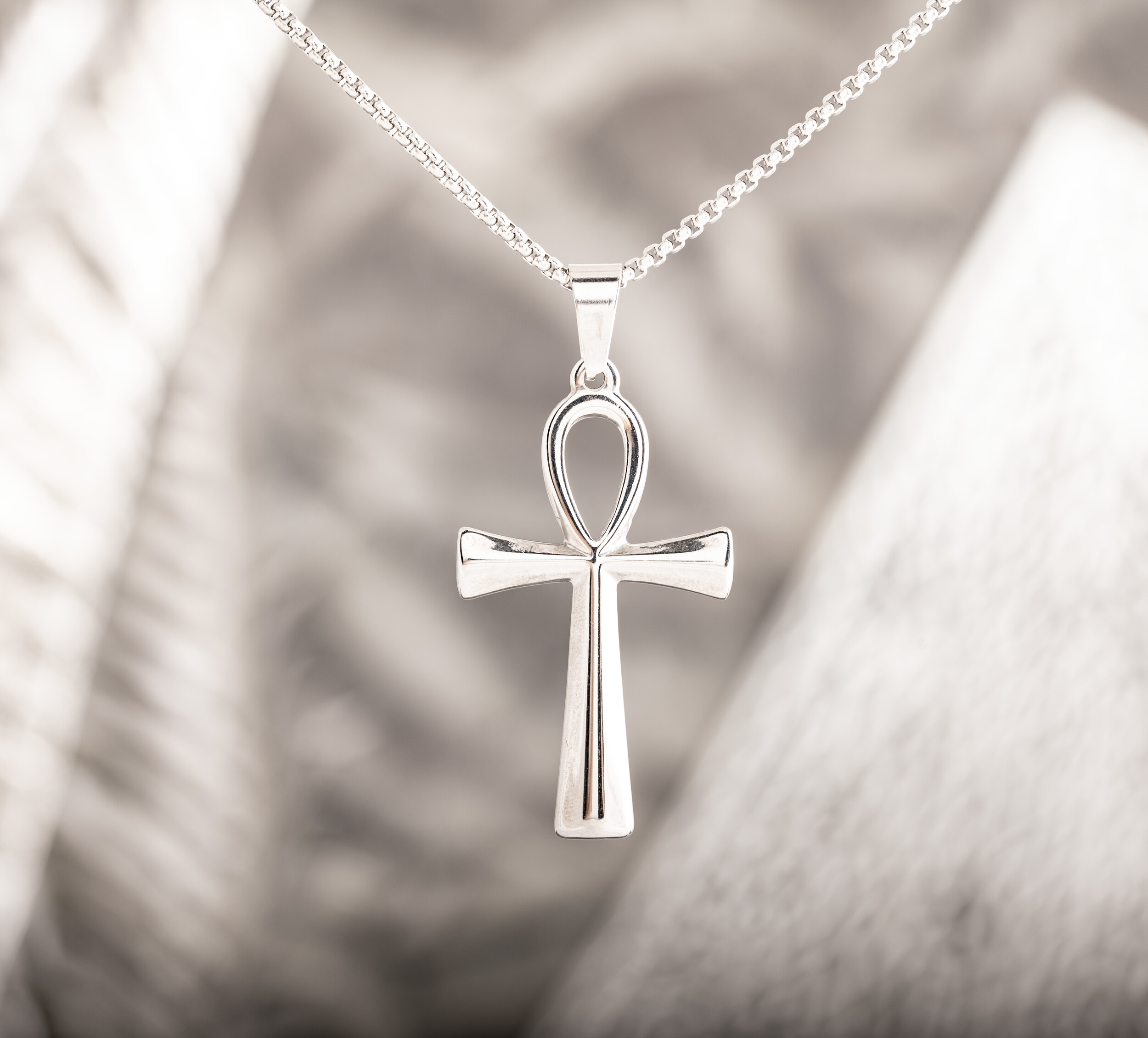 Ankh mit 60cm Kette