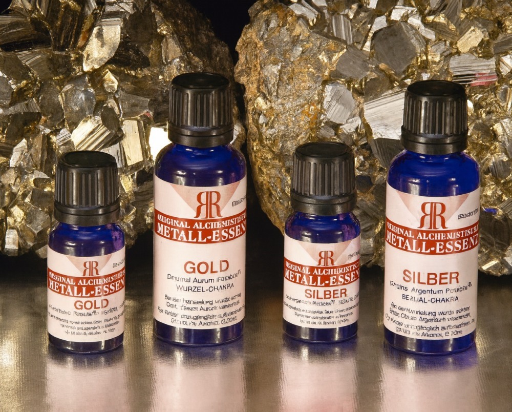 Gold und Silber Essenzen