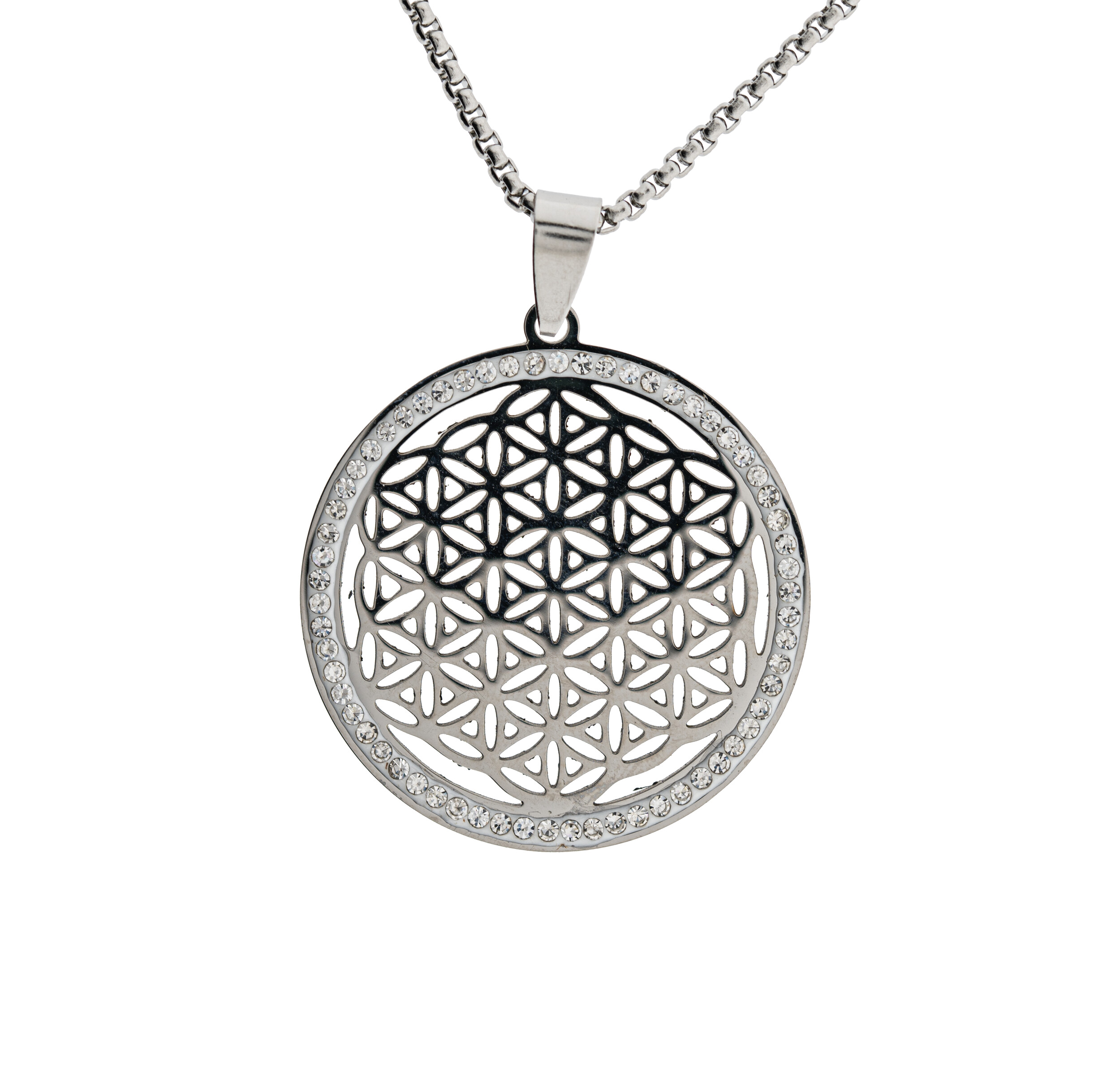 Blume des Lebens mit 60cm Kette