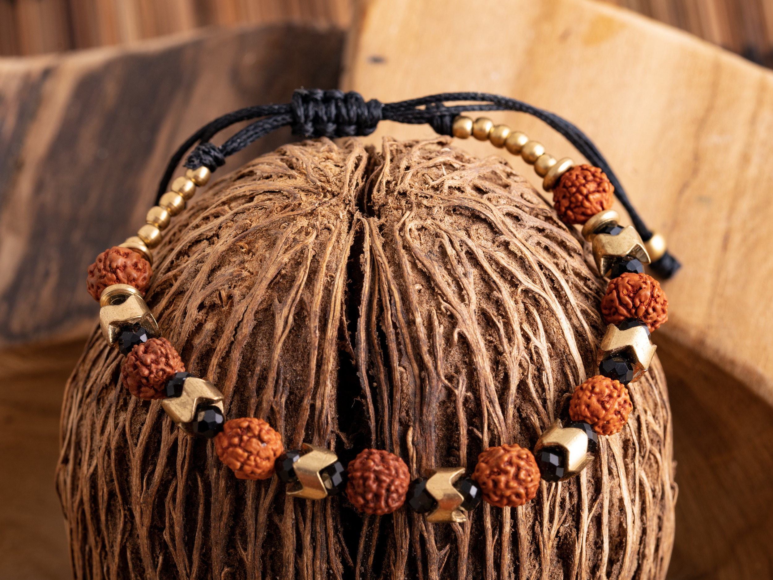 Armband mit Rudraksha "Ajala"*Schnäppchen 2027**