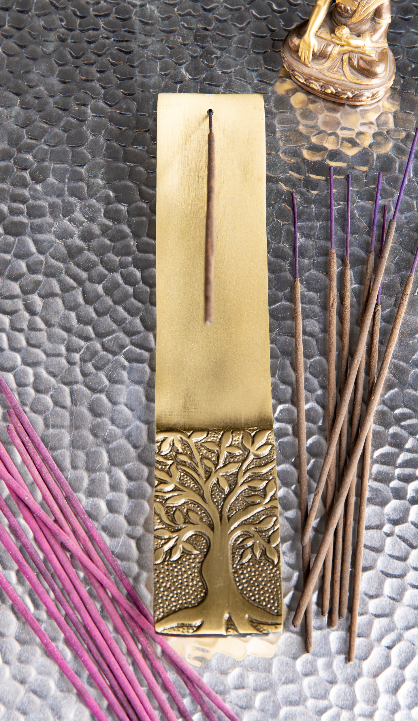 Baum des Lebens Halter Bronze