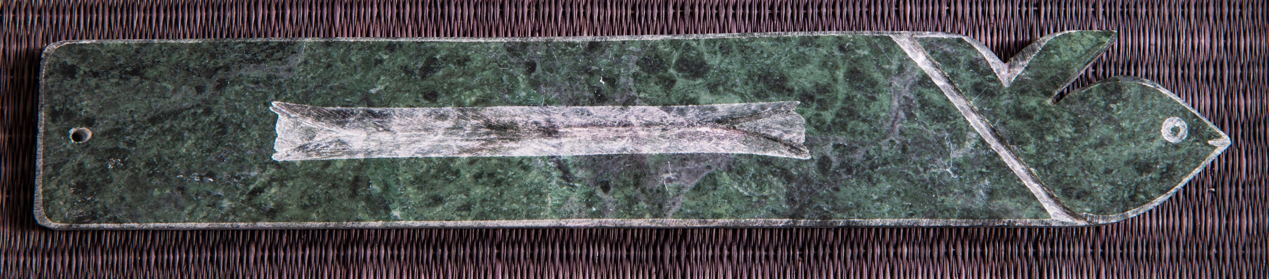 Räucherhalter "Fisch", Granit  **SALE**