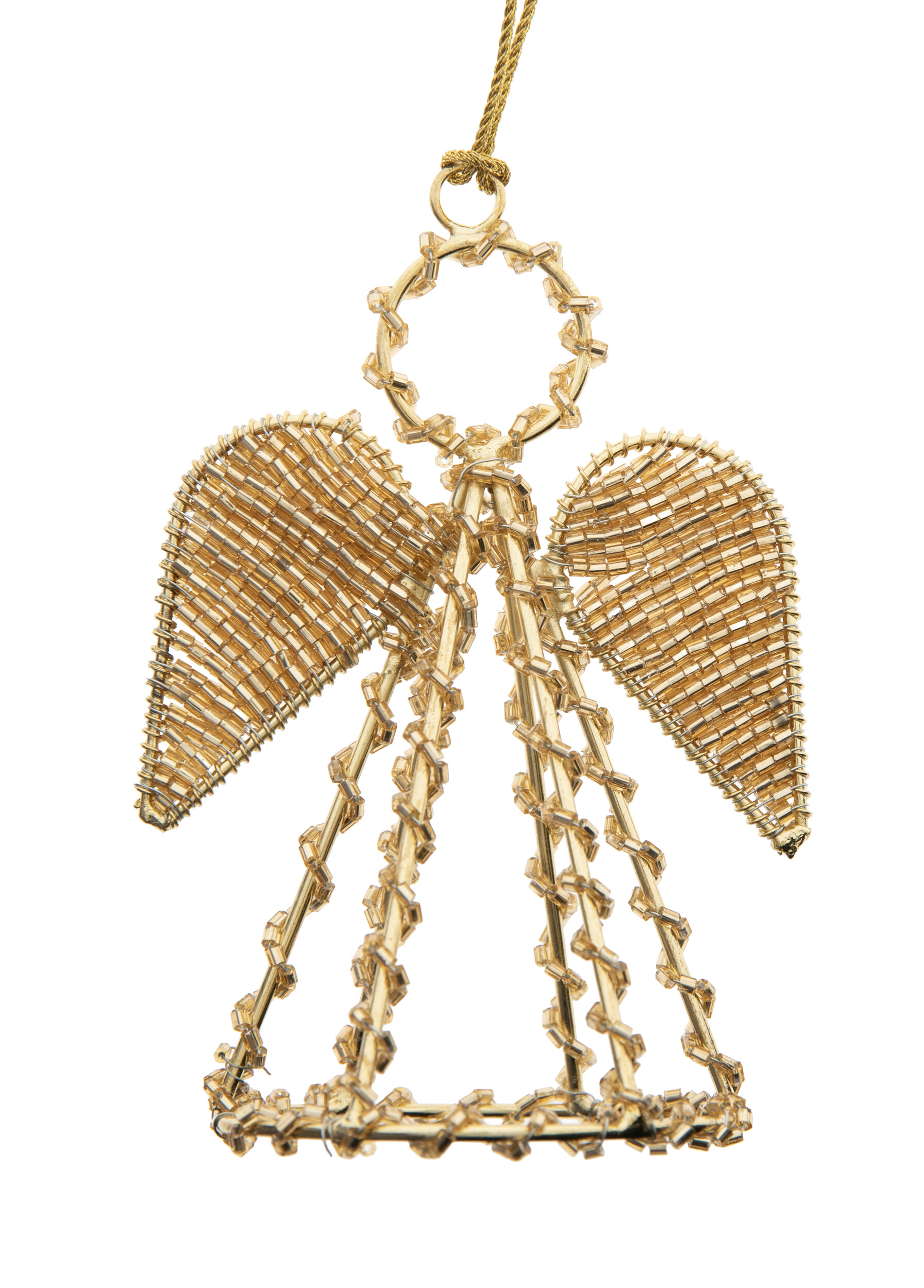 Perlenengel Gold