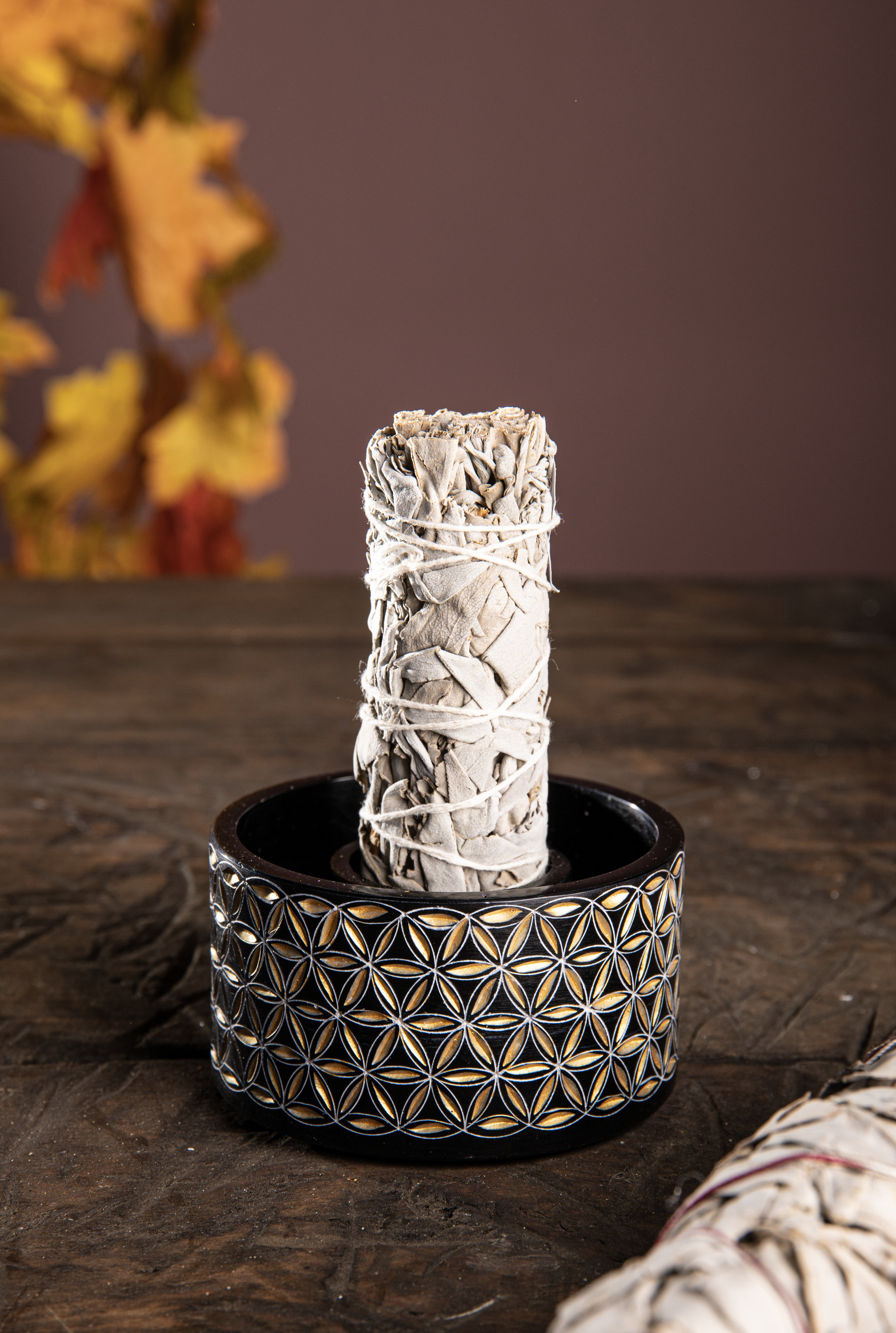 Smudge Bowl, Blume des Lebens klein