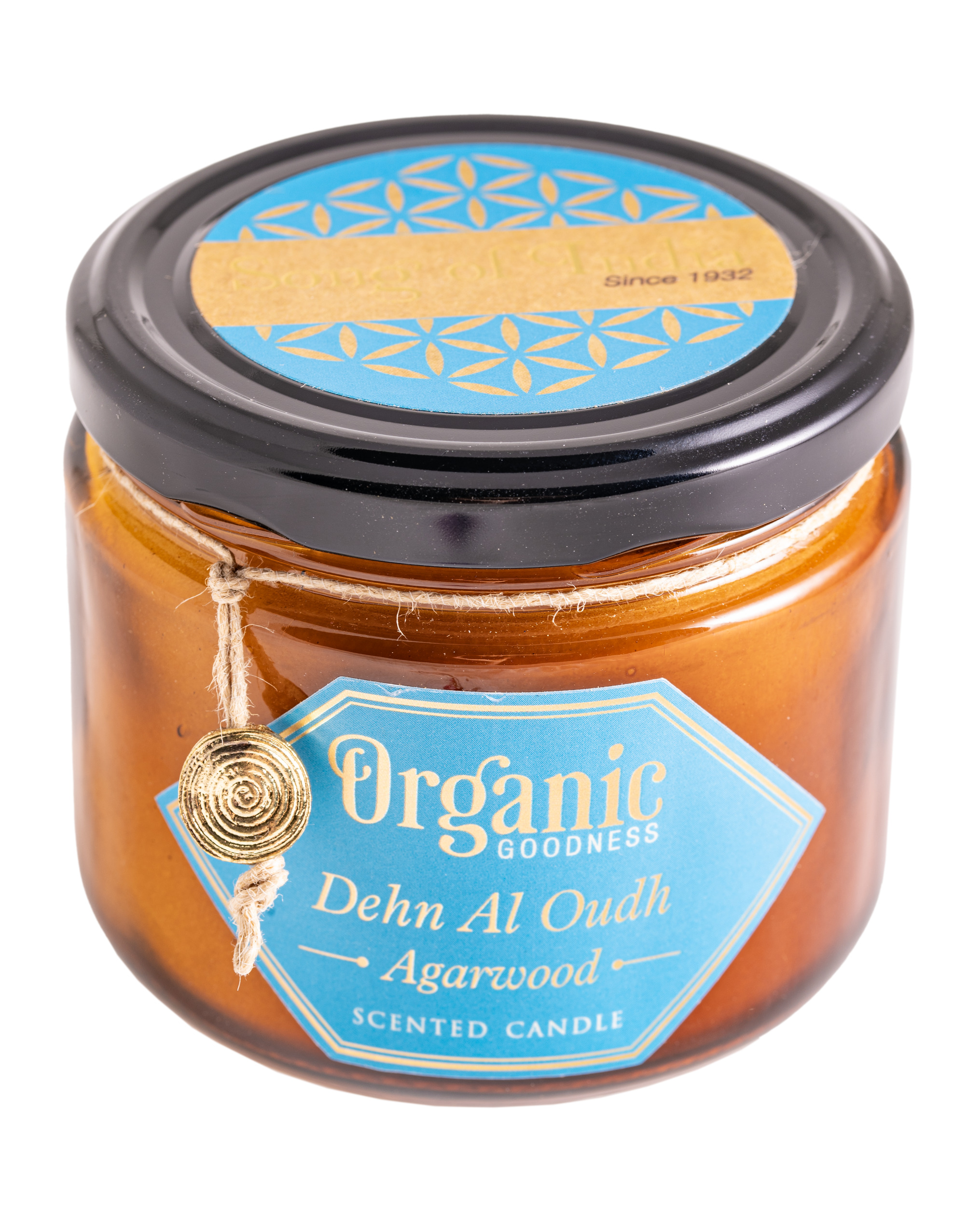 Organic Sojawachskerze mit Deckel
