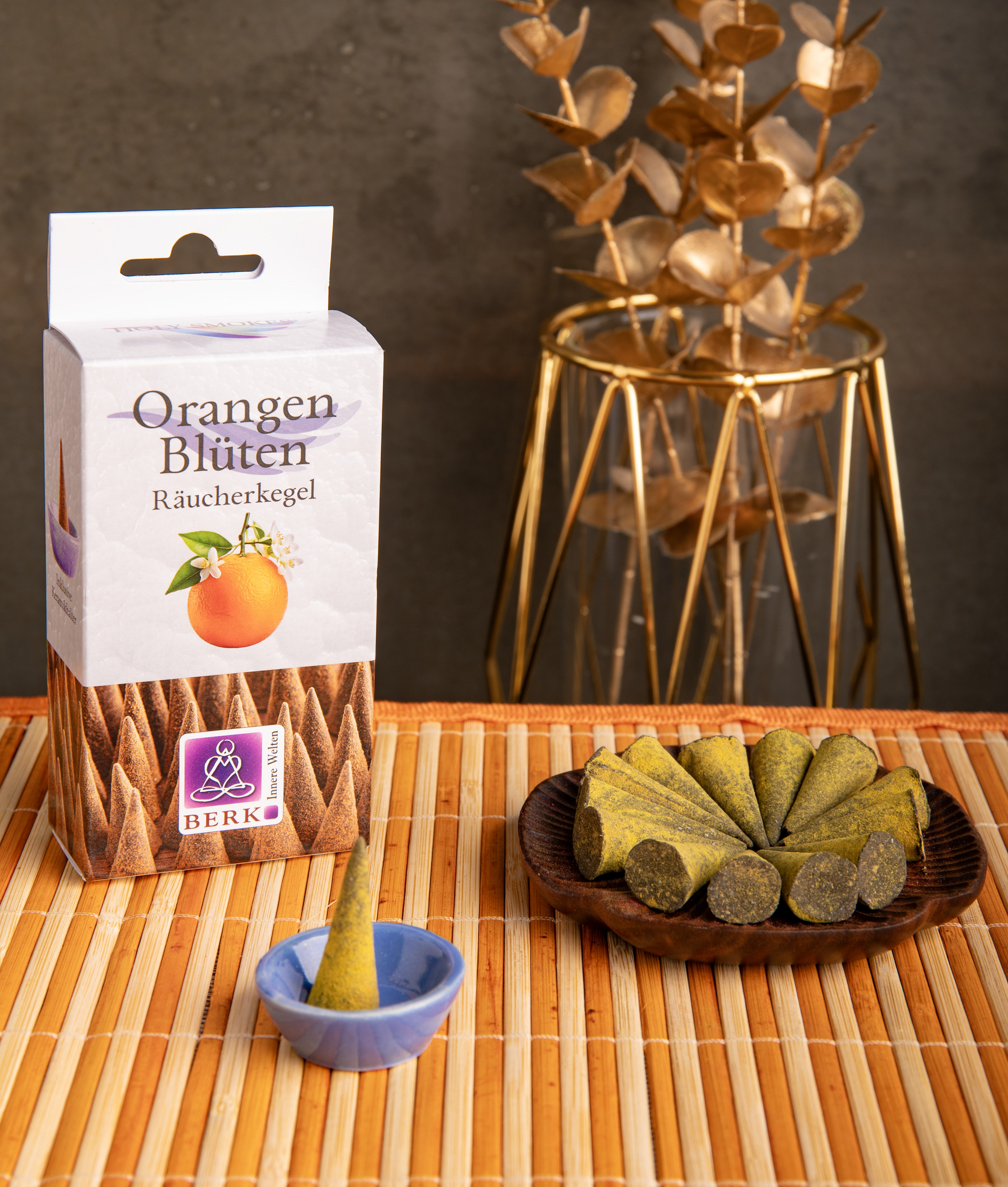 Räucherkegel Orangenblüten