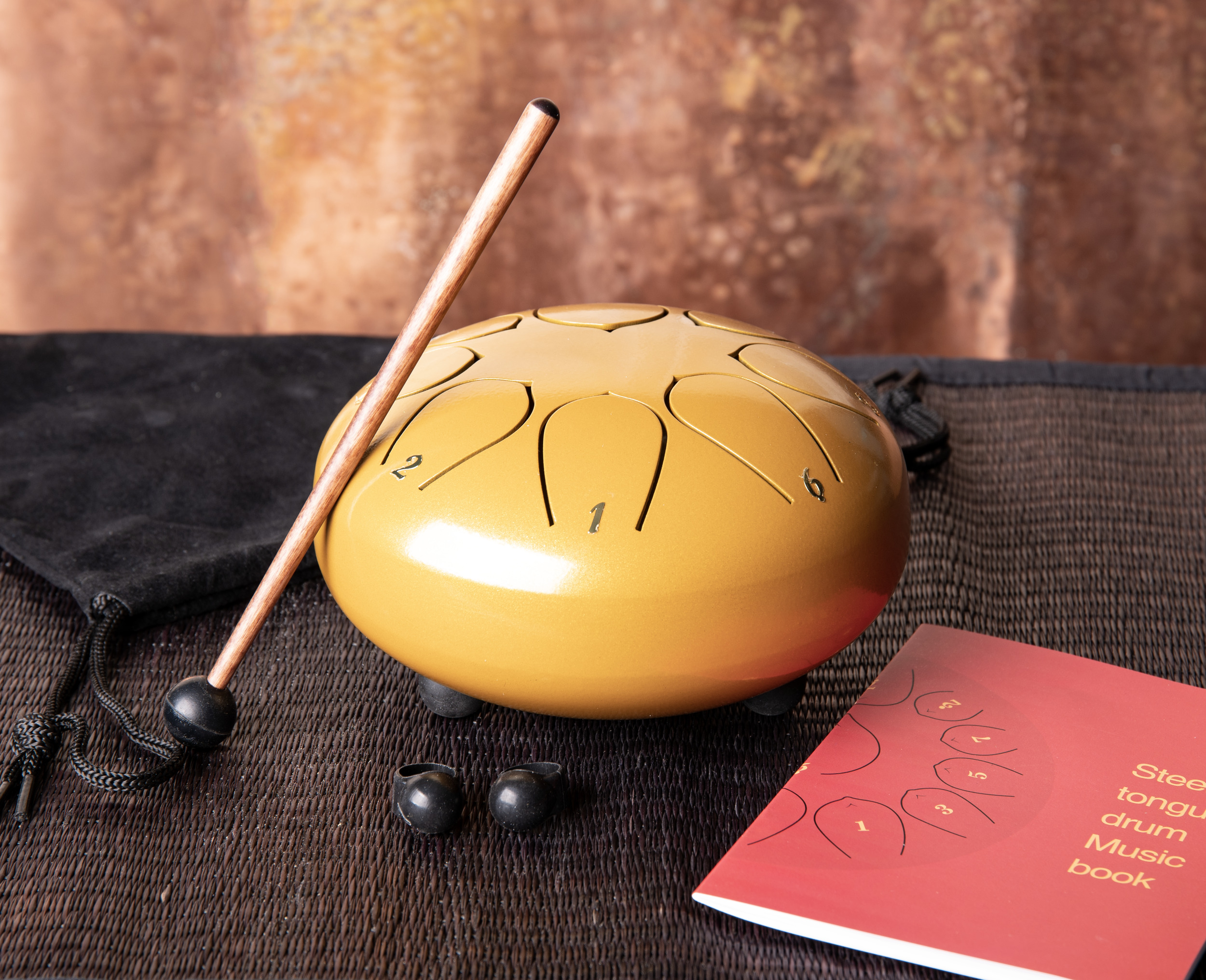 Steeldrum gold mittel