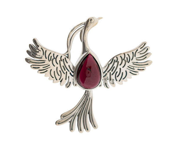 Phönix mit Granat