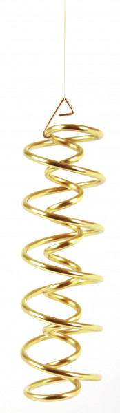 DNS-Spirale, Messing, 17 cm hoch