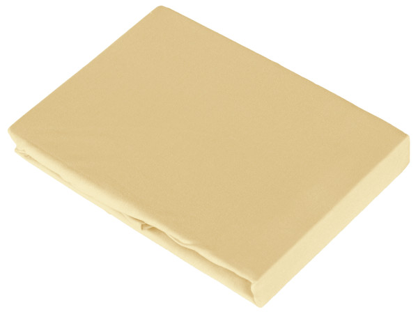 Spannbetttuch Sahara-Beige