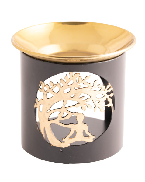 Räuchergefäß Buddha unterm Bodhibaum