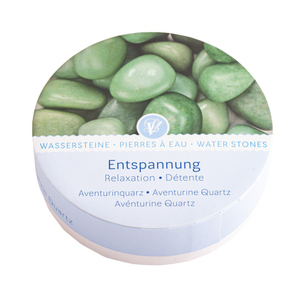 Wassersteine in Geschenkdose - Aventurin