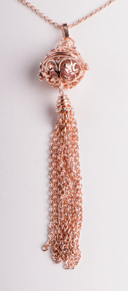 Himmlischer Klang Collier, roségold