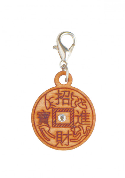Chinesische Zeichen-Holz-Charm **SALE**