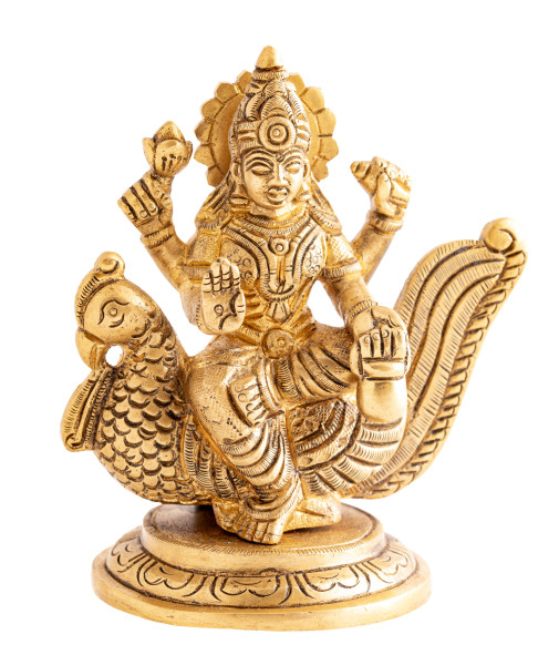 Lakshmi auf Pfau