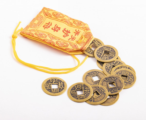 Kleine Chinesische Glücksmünzen