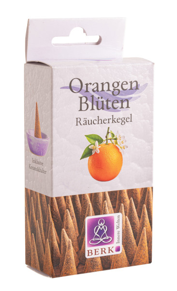 Räucherkegel Orangenblüten