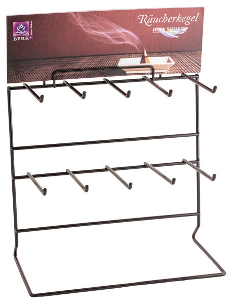 Display für Räucherkegel