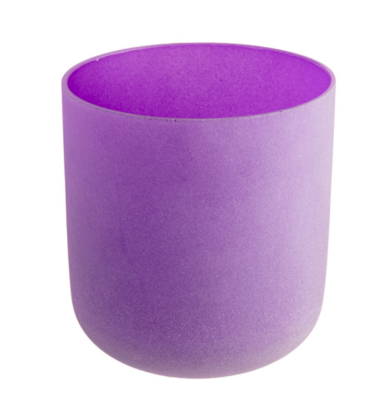 Kristallklangschale Kronen Chakra 6"